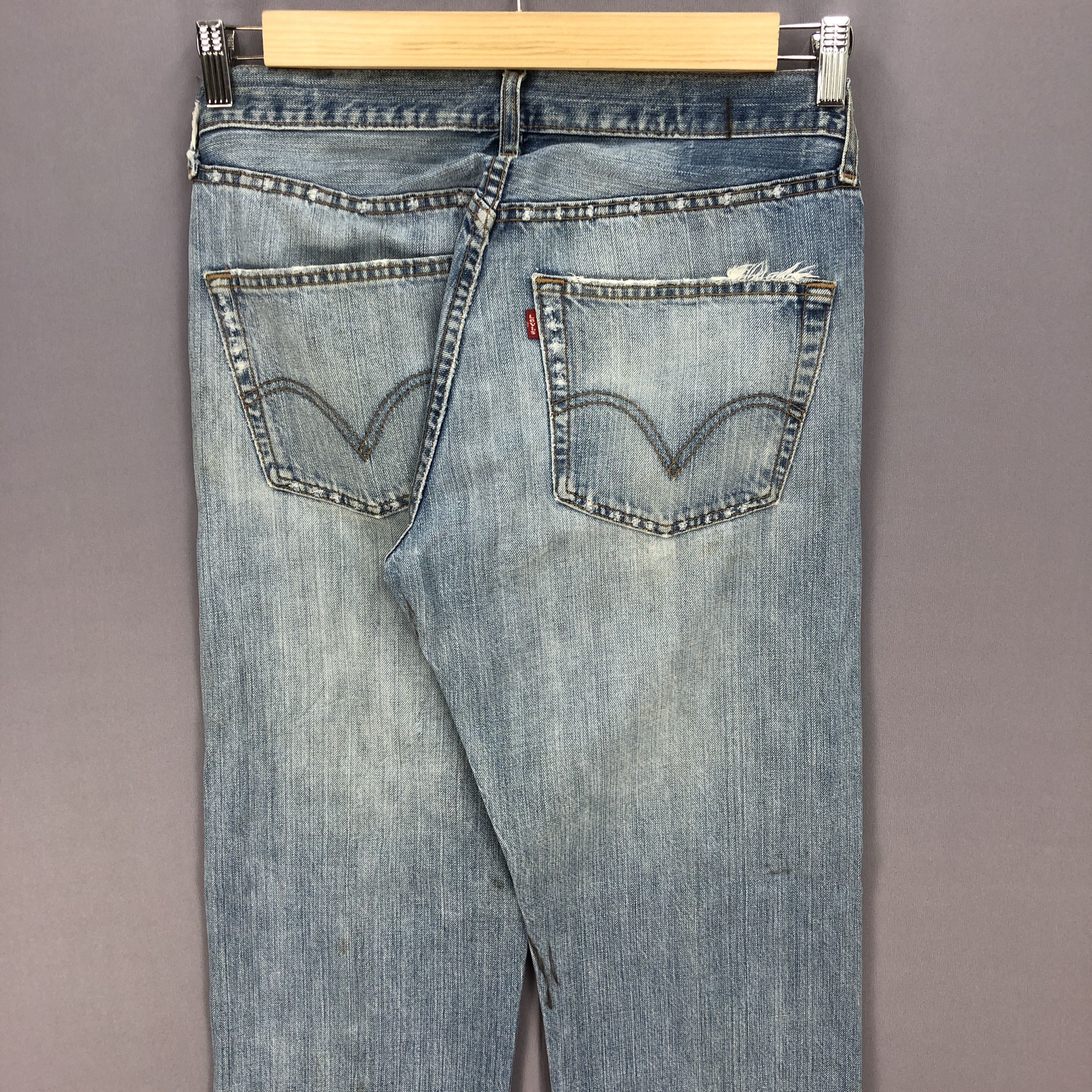 Levi's Y2K LVC Levis 501 Jeans Premium Levi's 501 Blue Wash Denim Size US 32 / EU 48 - 4 Thumbnail