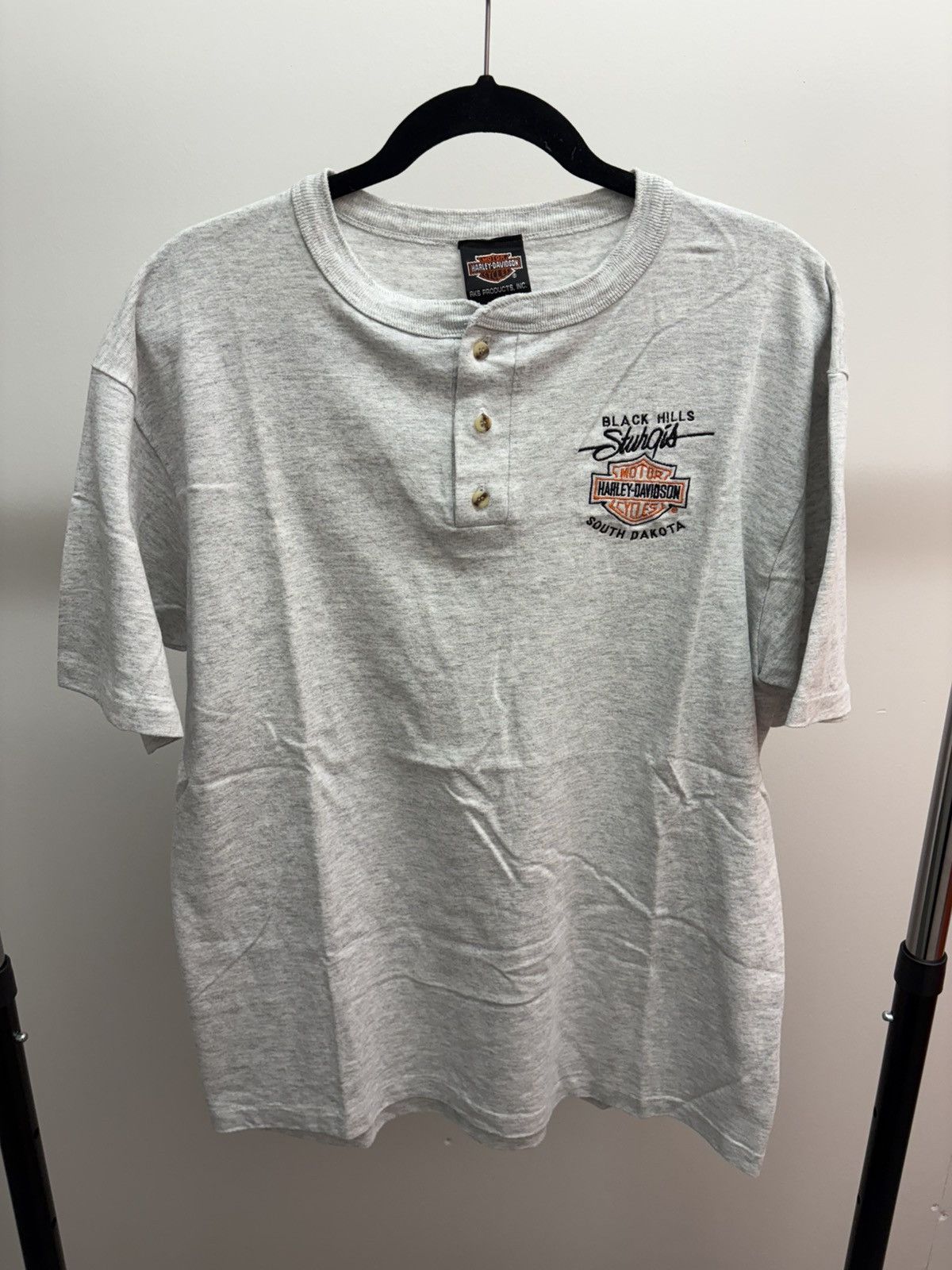 Harley Davidson × Vintage Vintage Sturgis Harley Davidson Tshirt Size US L / EU 52-54 / 3 - 1 Thumbnail