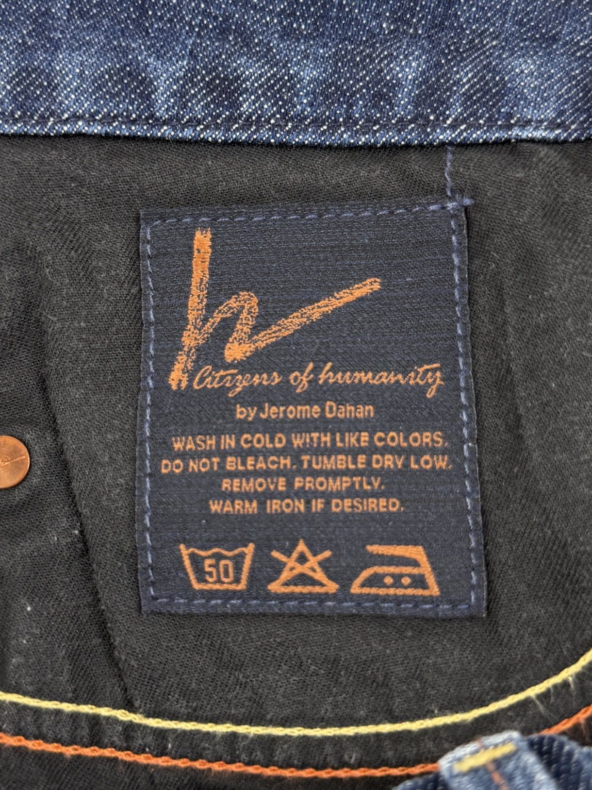 Citizens Of Humanity Y2K CoH by Jerome Dahan #300 Sophia Denim Pencil Skirt 30 Size 30" / US 8 / IT 44 - 10 Thumbnail