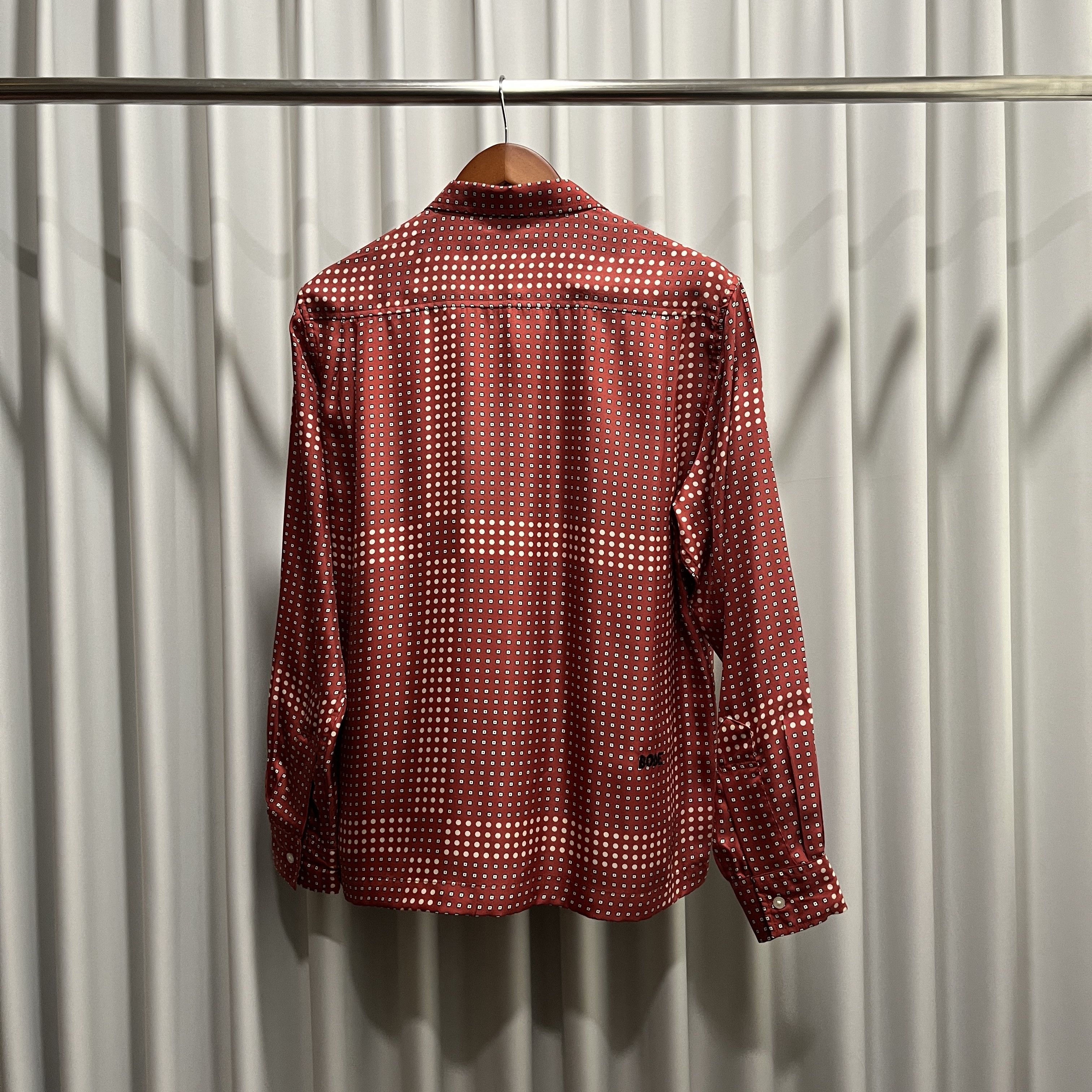 Bode SSENSE Exclusive Red Plaid Shelter Shirt Size US M / EU 48-50 / 2 - 2 Thumbnail