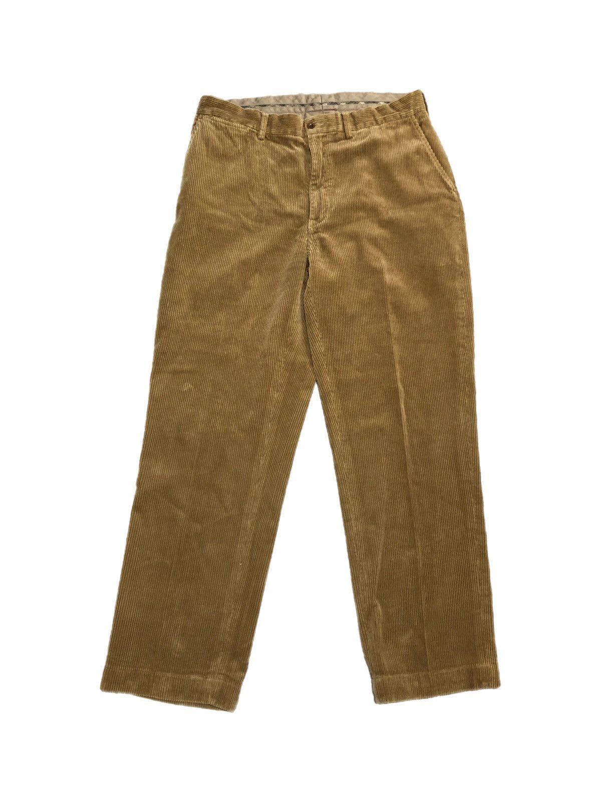 Polo Ralph Lauren Polo Ralph Lauren Pants Mens 36x32 Brown Corduroy Straight Size US 36 / EU 52 - 2 Thumbnail