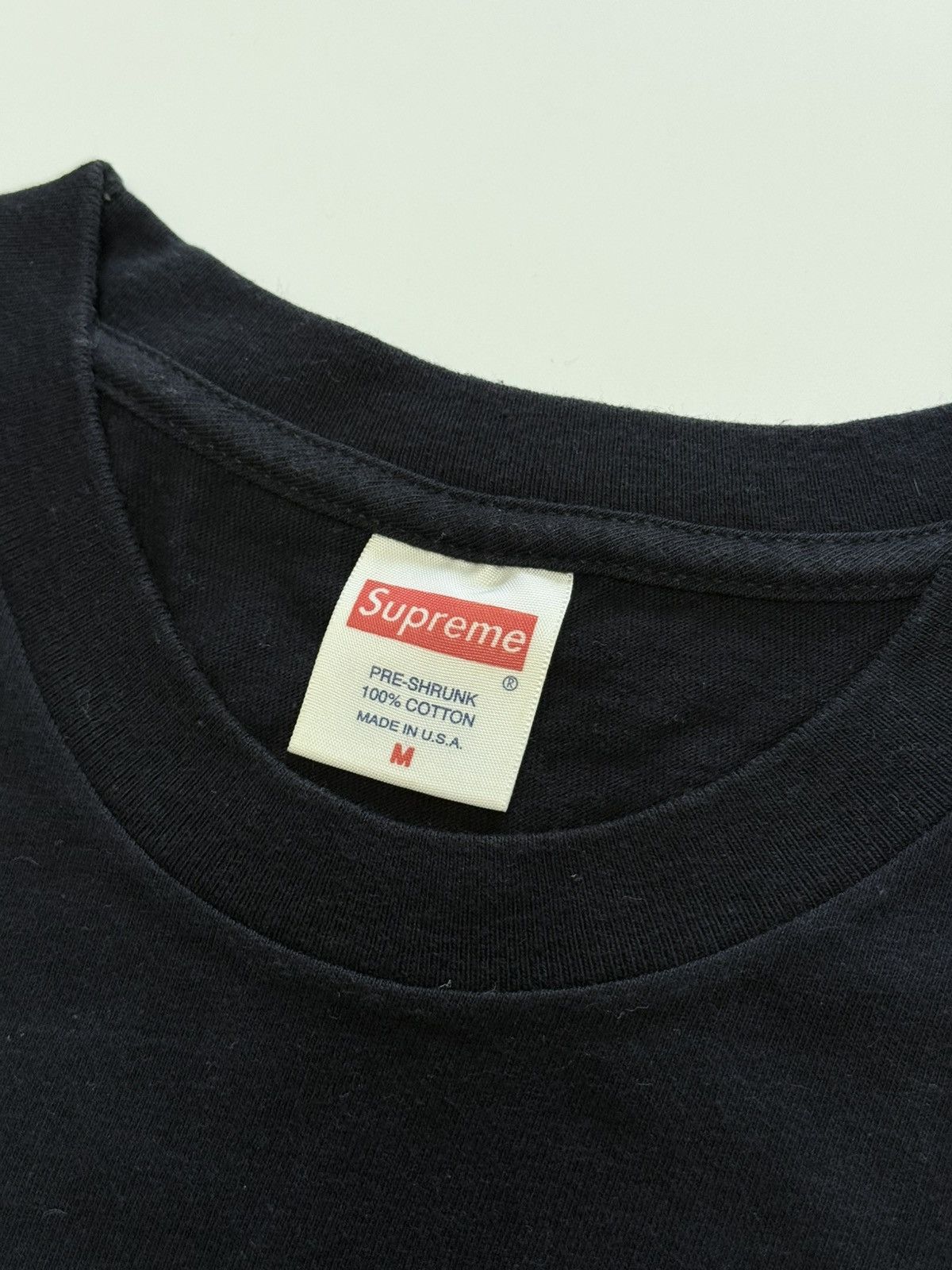 Supreme Supreme 20th anniversary box logo tee black Size US M / EU 48-50 / 2 - 4 Thumbnail