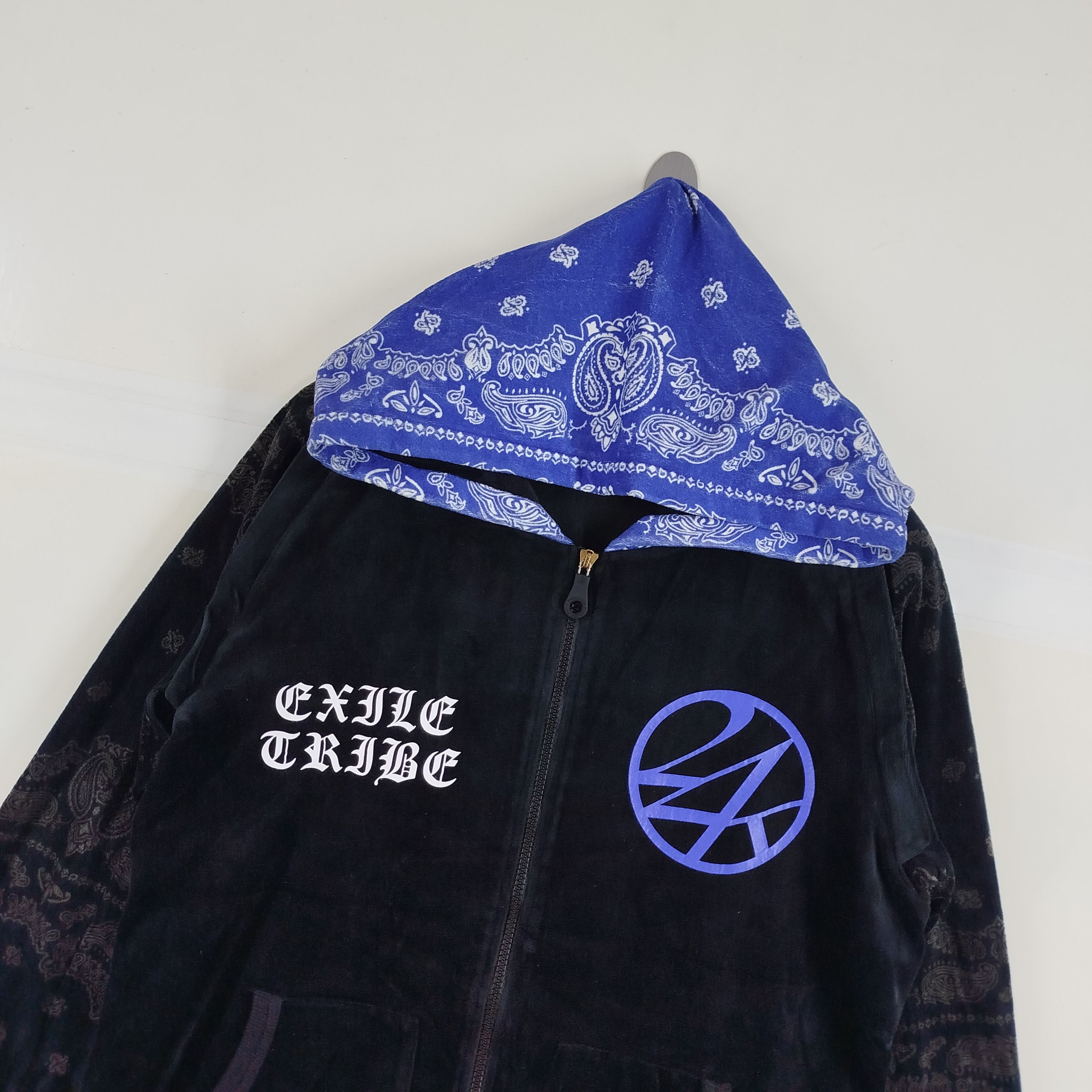 Japanese Brand 24 Karats Diggers Exile Tribe Bandana Slevee Can On Off Size US L / EU 52-54 / 3 - 8 Thumbnail