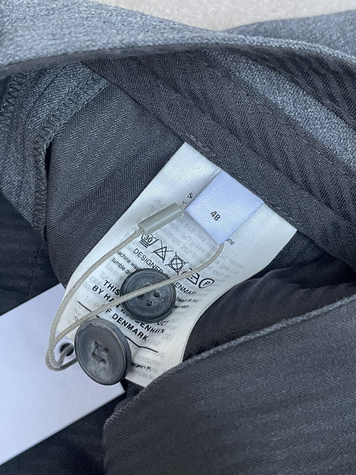 Han Kjobenhavn !DS! AW22 Han Kjobenhavn Boxy Suit Grey Trousers Size US 32 / EU 48 - 16 Thumbnail