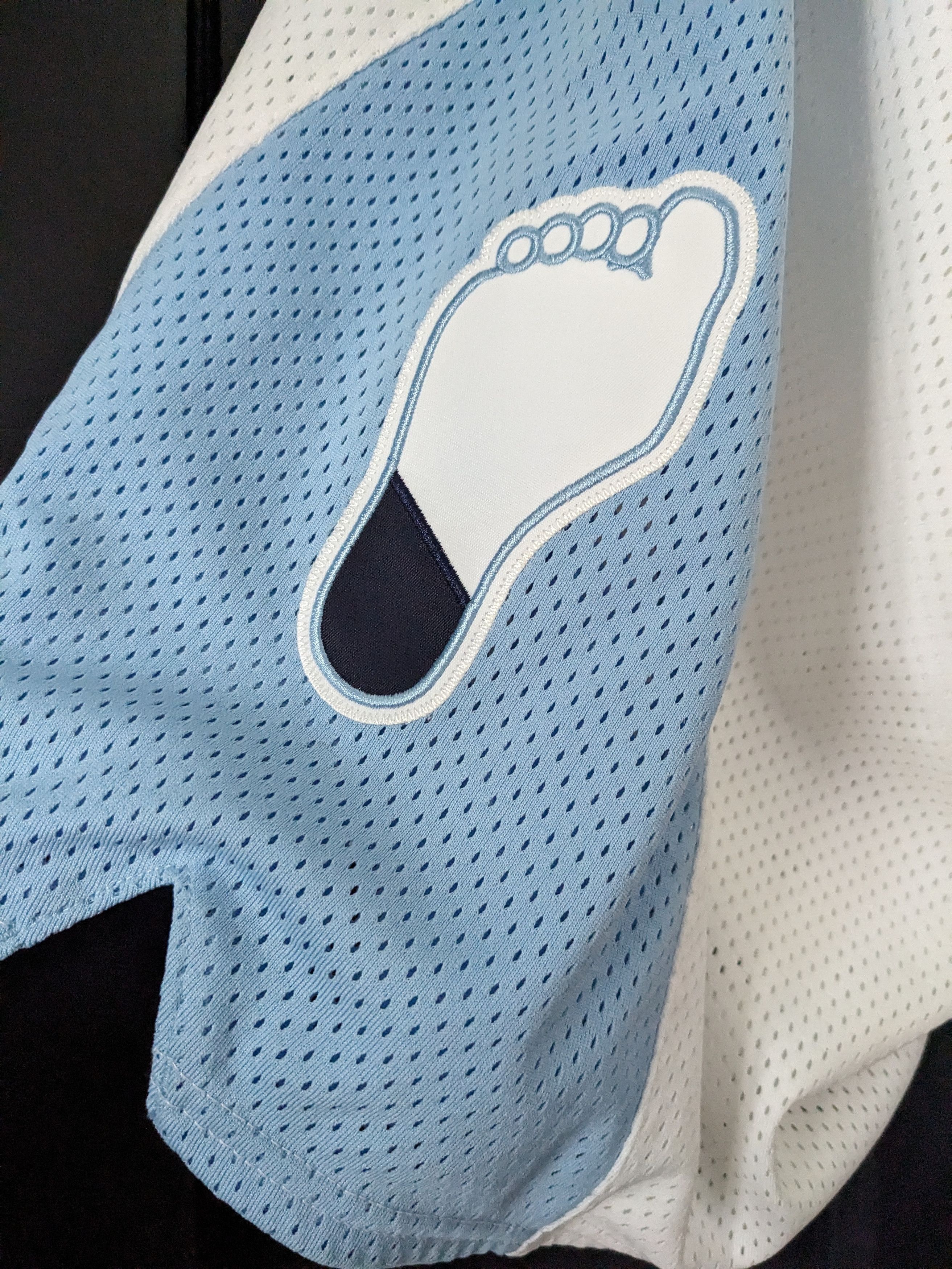 Mitchell & Ness UNC '83-84 Authentic Home Game Shorts Size US 38 / EU 54 - 6 Thumbnail