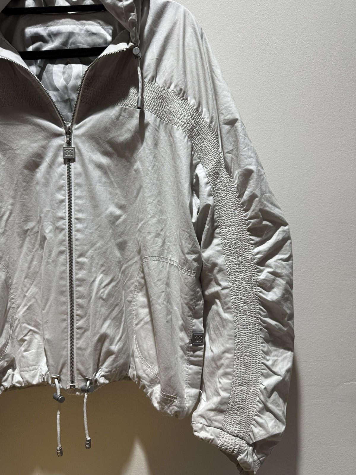 Chanel Chanel Sport 2000s Archive Windbreaker CC Logo Jacket Size US M / EU 48-50 / 2 - 9 Thumbnail