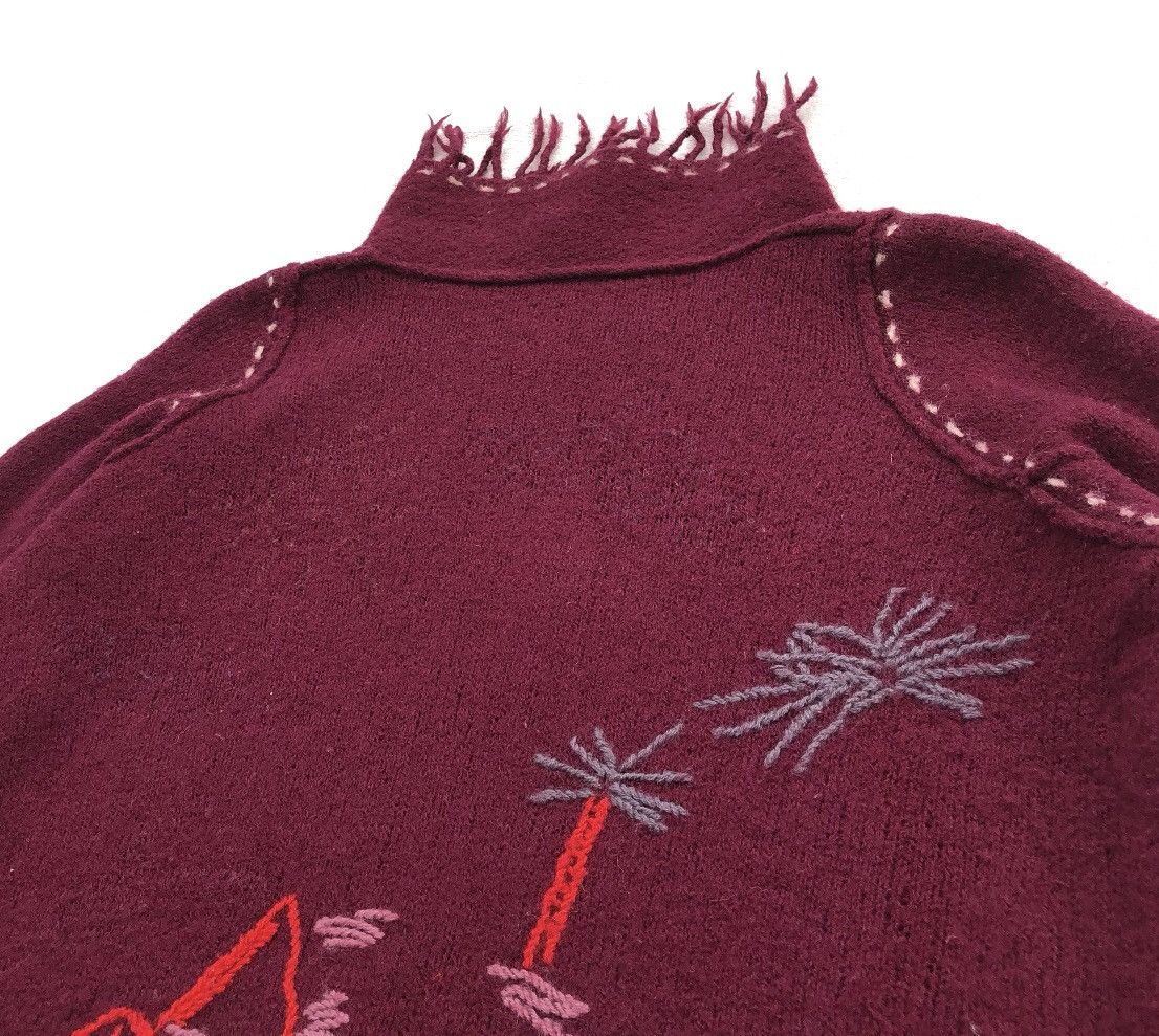 Issey Miyake Tsumori Chisato by Issey Miyake Knitted Cardigan Jacket Size M / US 6-8 / IT 42-44 - 5 Thumbnail