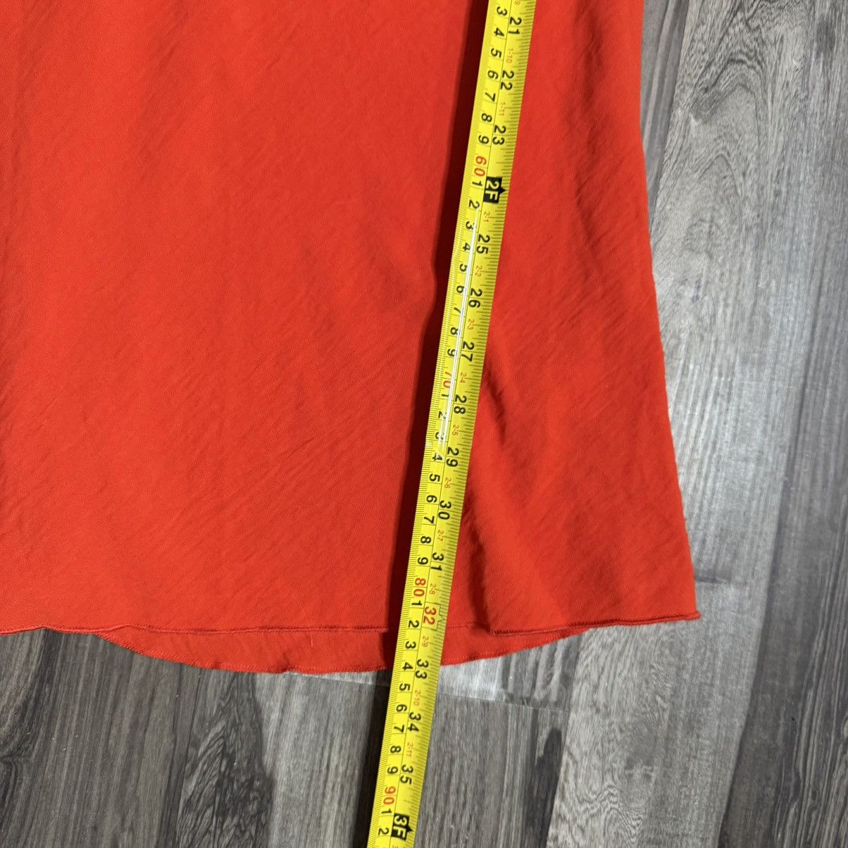 Other See You Monday Vibrant Orange Halter Midi Dress Size M / US 6-8 / IT 42-44 - 7 Thumbnail
