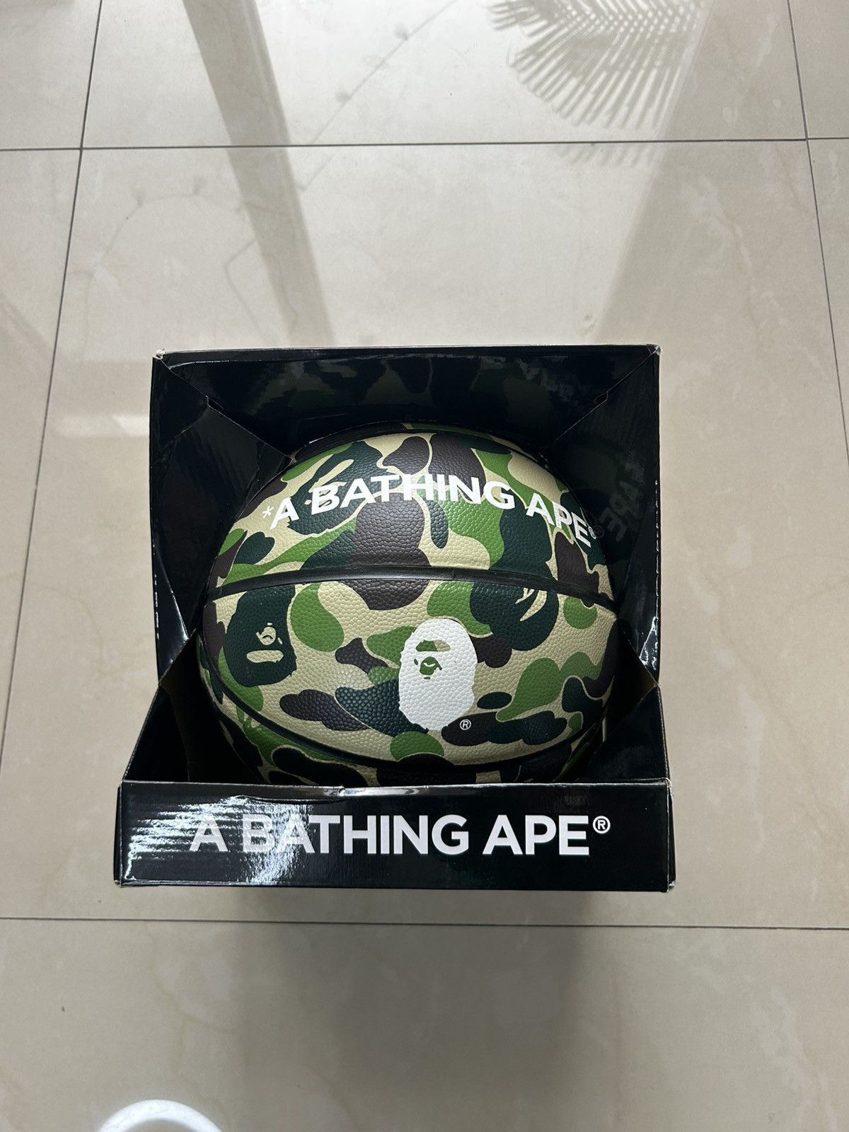 Bape × Spalding Bape x Spalding ABC Camo Basketball Green