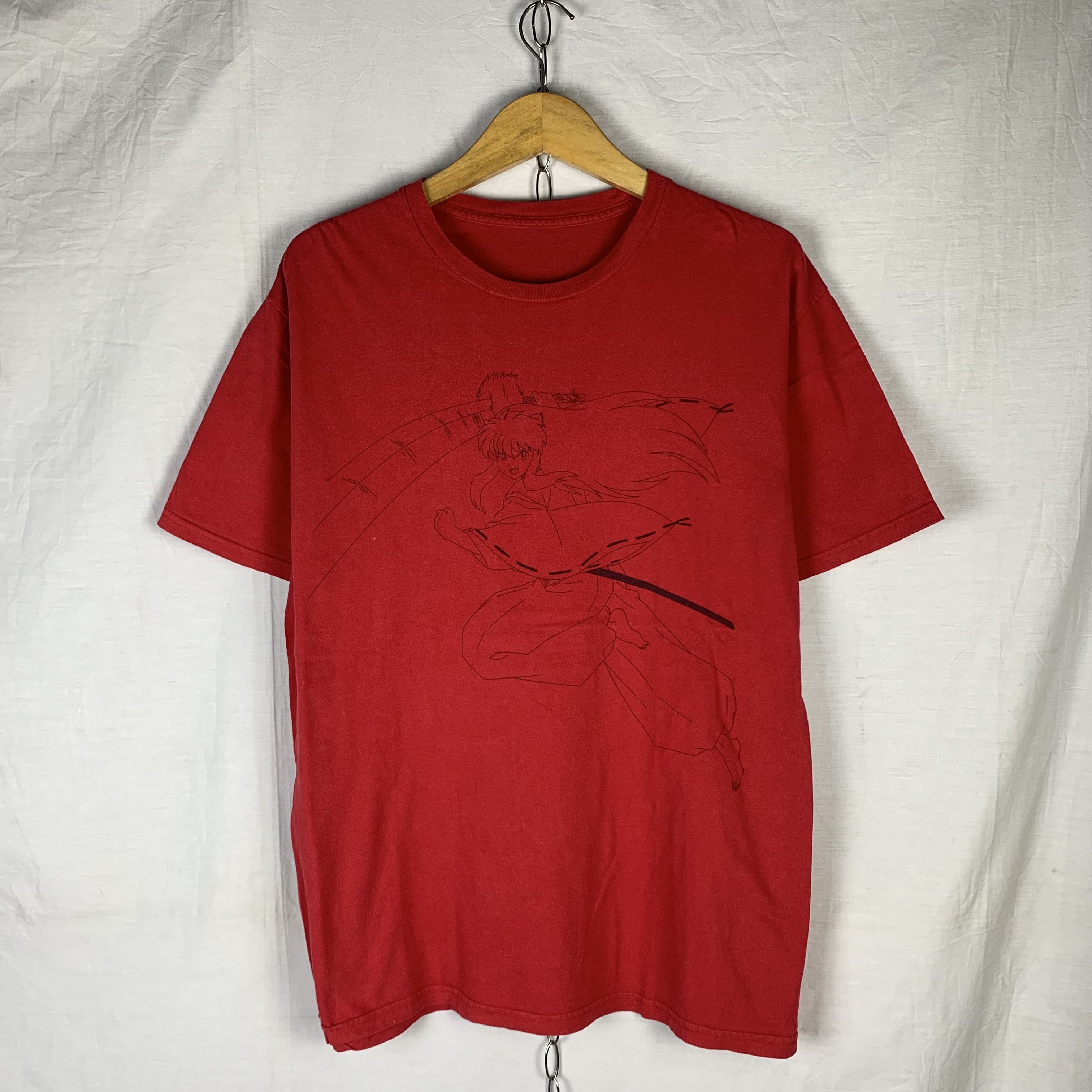 Anime Inuyasha Manga Series Japan Tee Anime Size US M / EU 48-50 / 2 - 1 Thumbnail