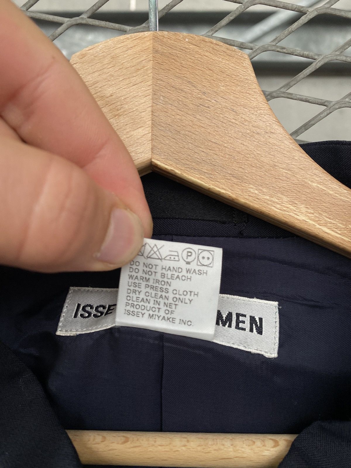 Issey Miyake Issey Miyake Mandarina Colar Blazer Size US L / EU 52-54 / 3 - 4 Thumbnail