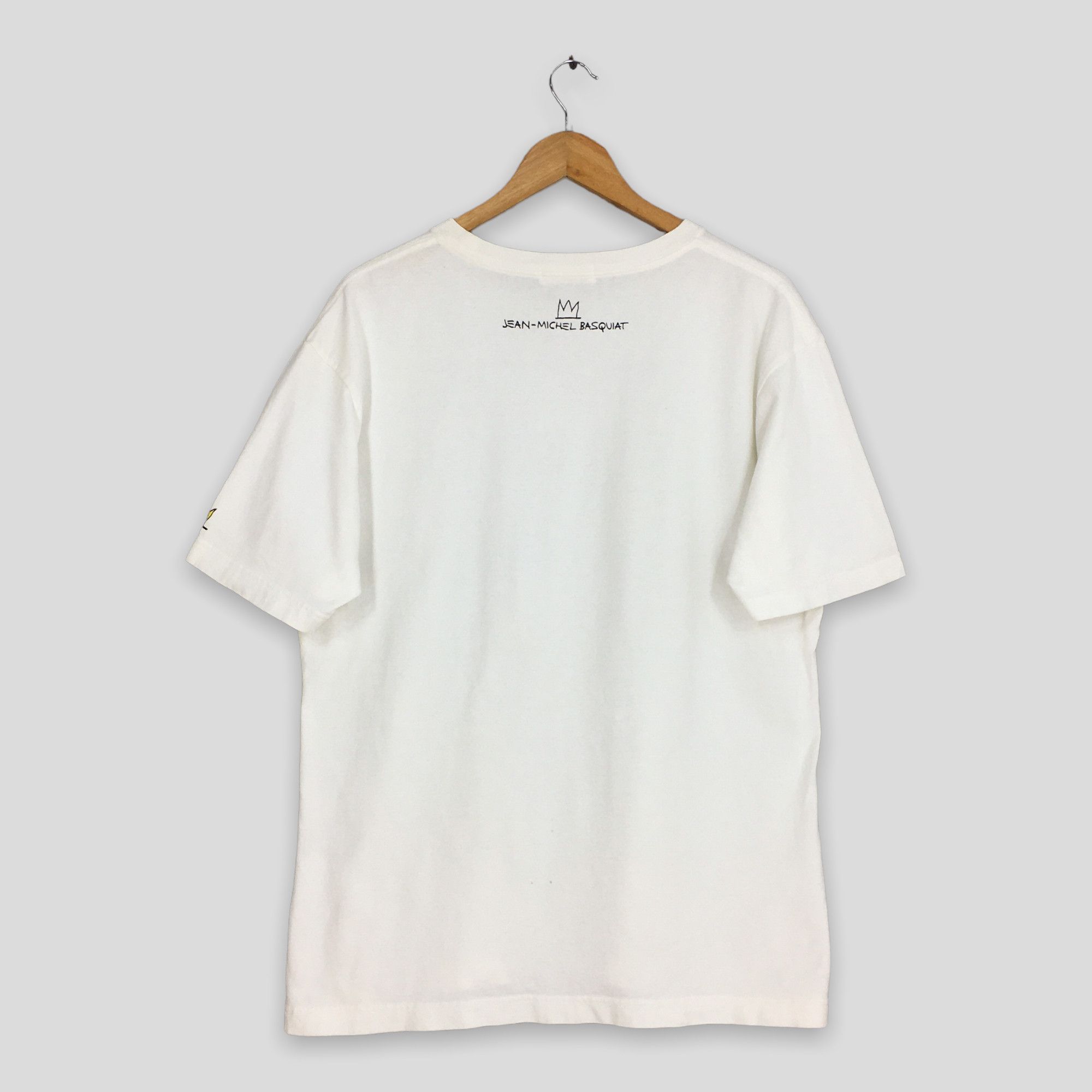 Jean-Michel Basquiat × Vintage Jean Michel Basquiat Samo Same-Oh Artwork Tshirt Size L Size US L / EU 52-54 / 3 - 7 Thumbnail