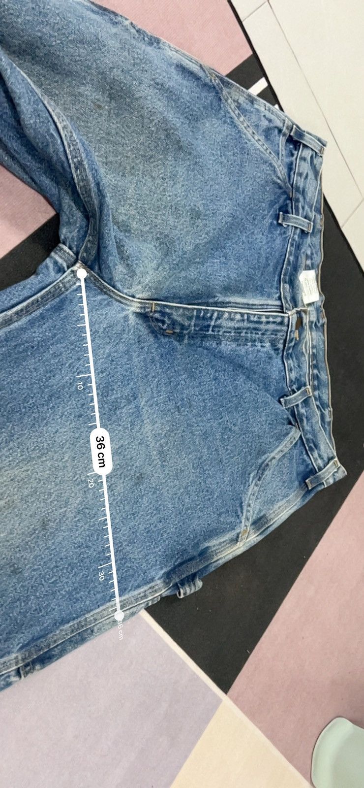 Carhartt × Vintage Carhartt - Dungaree Fit denim Size US 36 / EU 52 - 9 Thumbnail