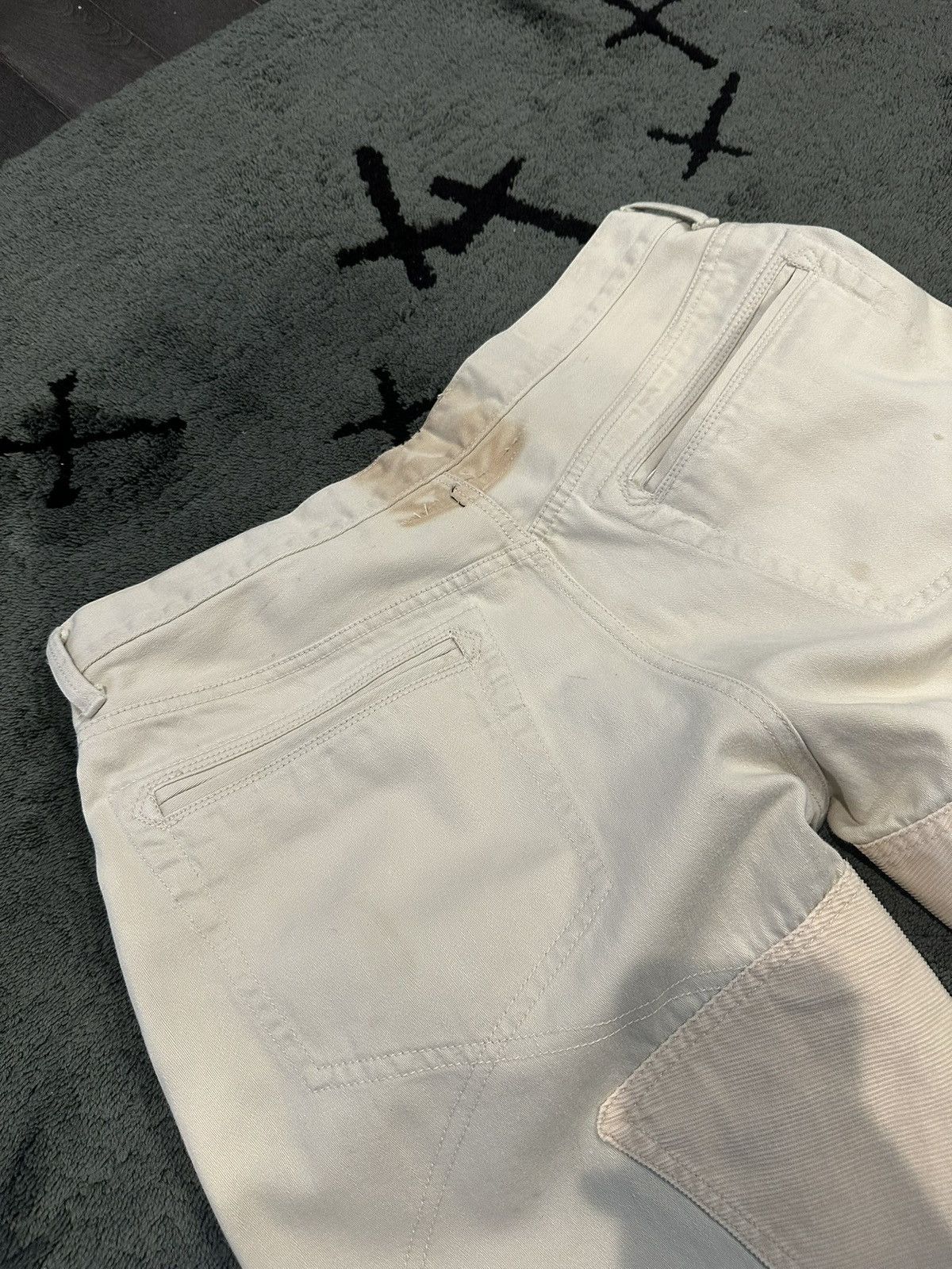 General Research × Mountain Research General Research White Corduroy “Frontier” Pants Size US 33 - 12 Thumbnail