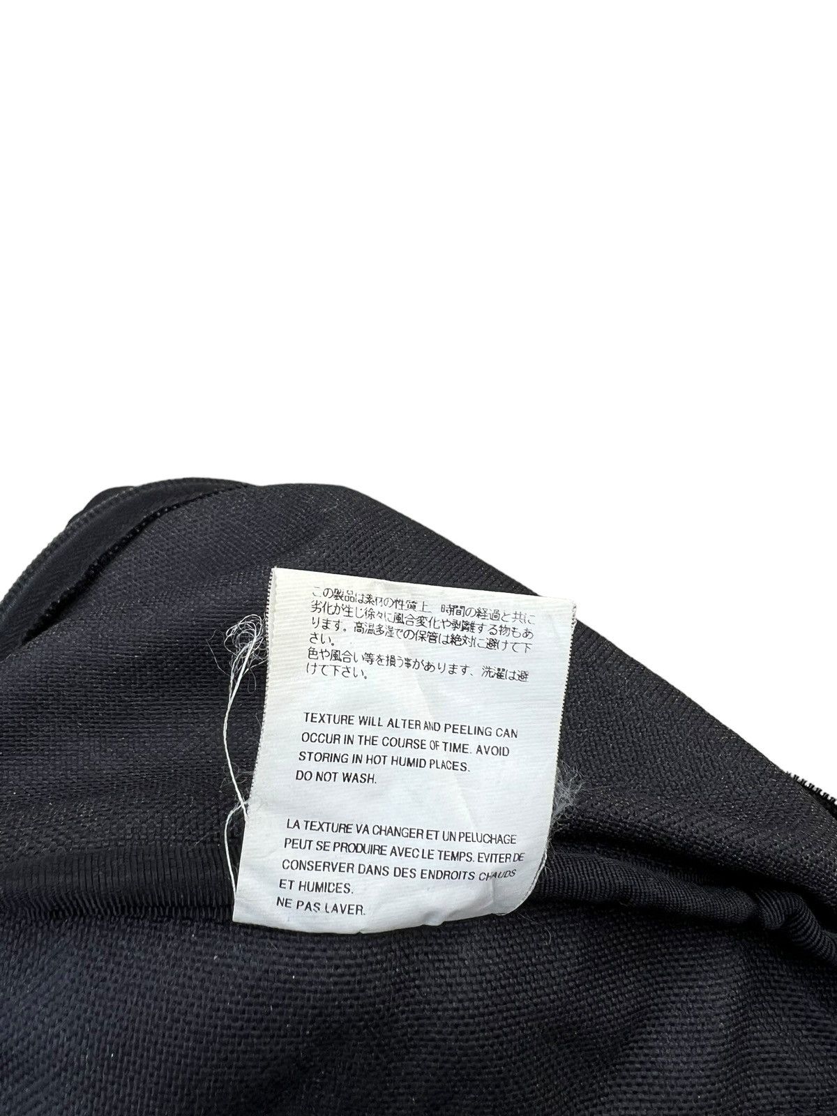 Comme des Garcons Homme Plus Comme des Garçons Homme Plus PZ-K 202 Black Backpack Size ONE SIZE - 24 Thumbnail