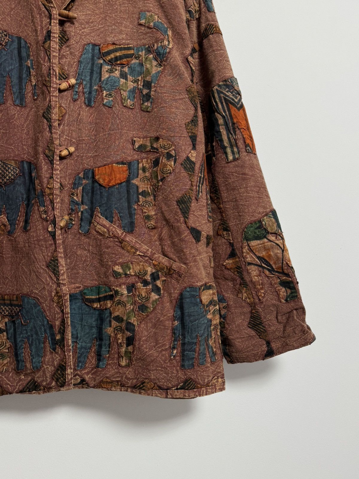 Orvis Vintage Orvis Jacket Women’s Brown Elephant Applique Size S / US 4 / IT 40 - 3 Thumbnail