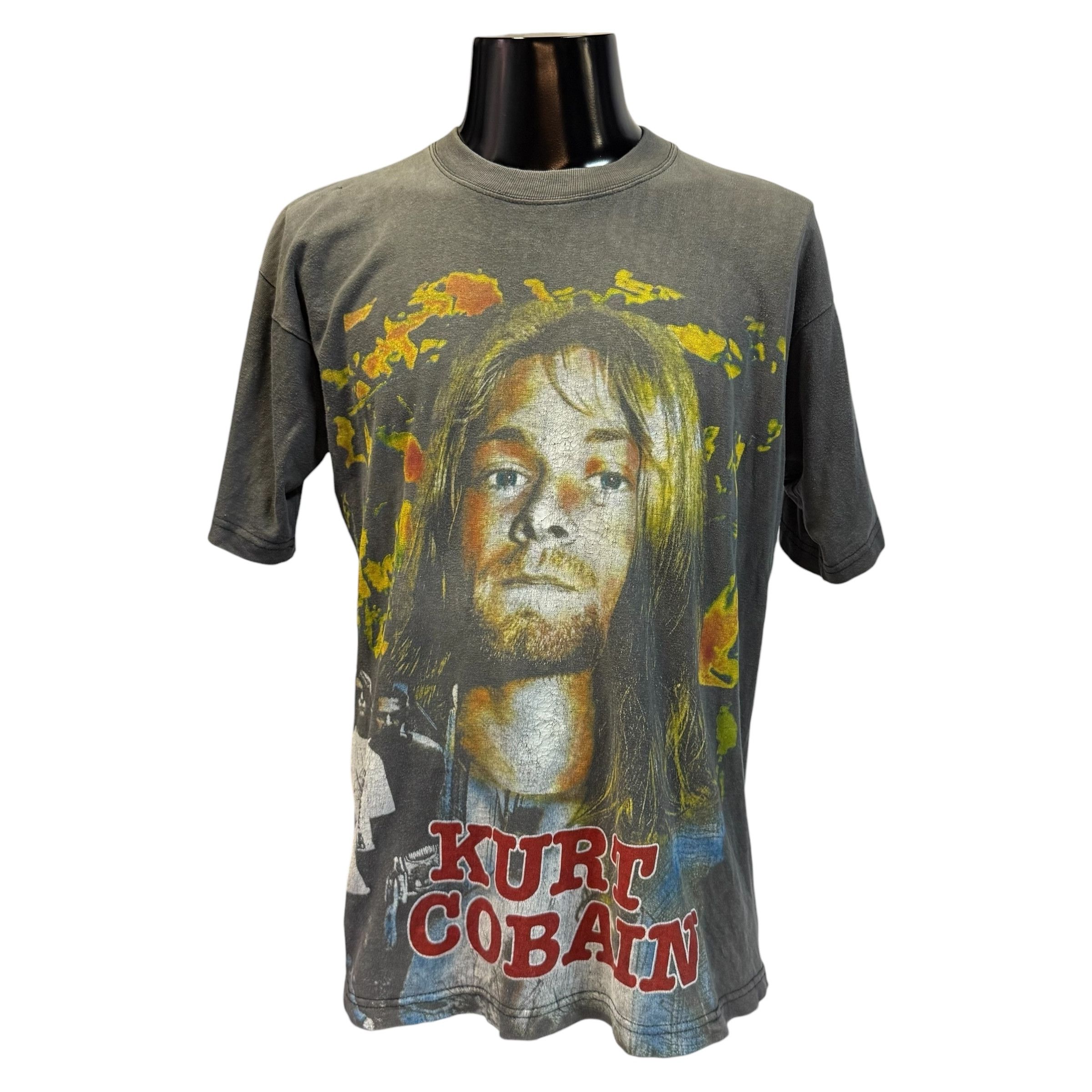 Vintage KURT COBAIN 90s NIRVANA T-Shirt Size L Size US L / EU 52-54 / 3 - 1 Thumbnail
