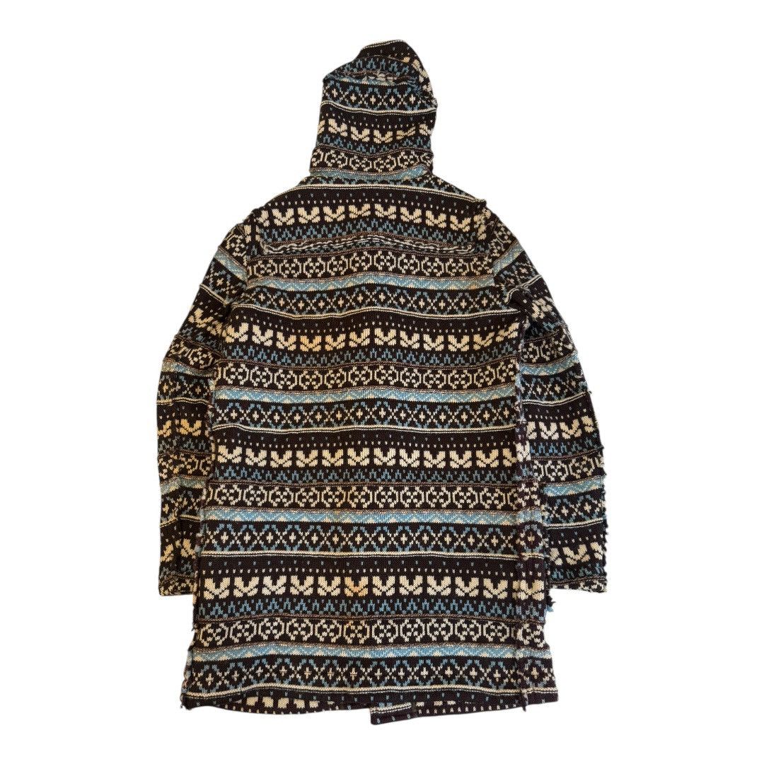 Junya Watanabe Junya Watanabe Autumn 2003 Cowichan Wool Knit Parka Size US M / EU 48-50 / 2 - 4 Thumbnail