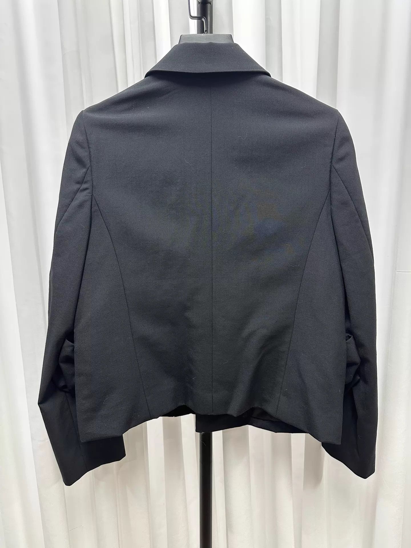Comme des Garcons Comme des Garcons Girl Mandarin Collar Bow Blazer Black S Size S / US 4 / IT 40 - 4 Thumbnail