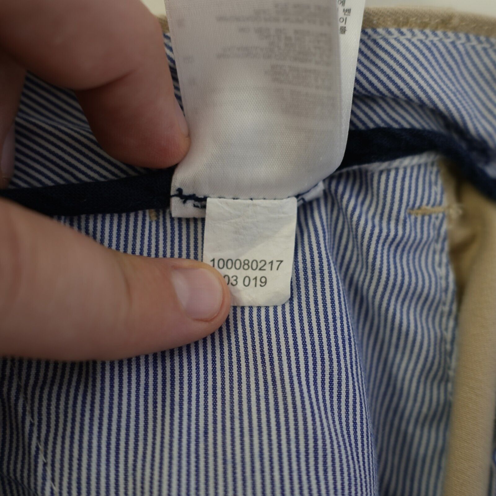 Brooks Brothers Brooks Brothers Clark Cream Tan Cotton Chino Pants 38/32 Fla Size US 38 / EU 54 - 8 Thumbnail