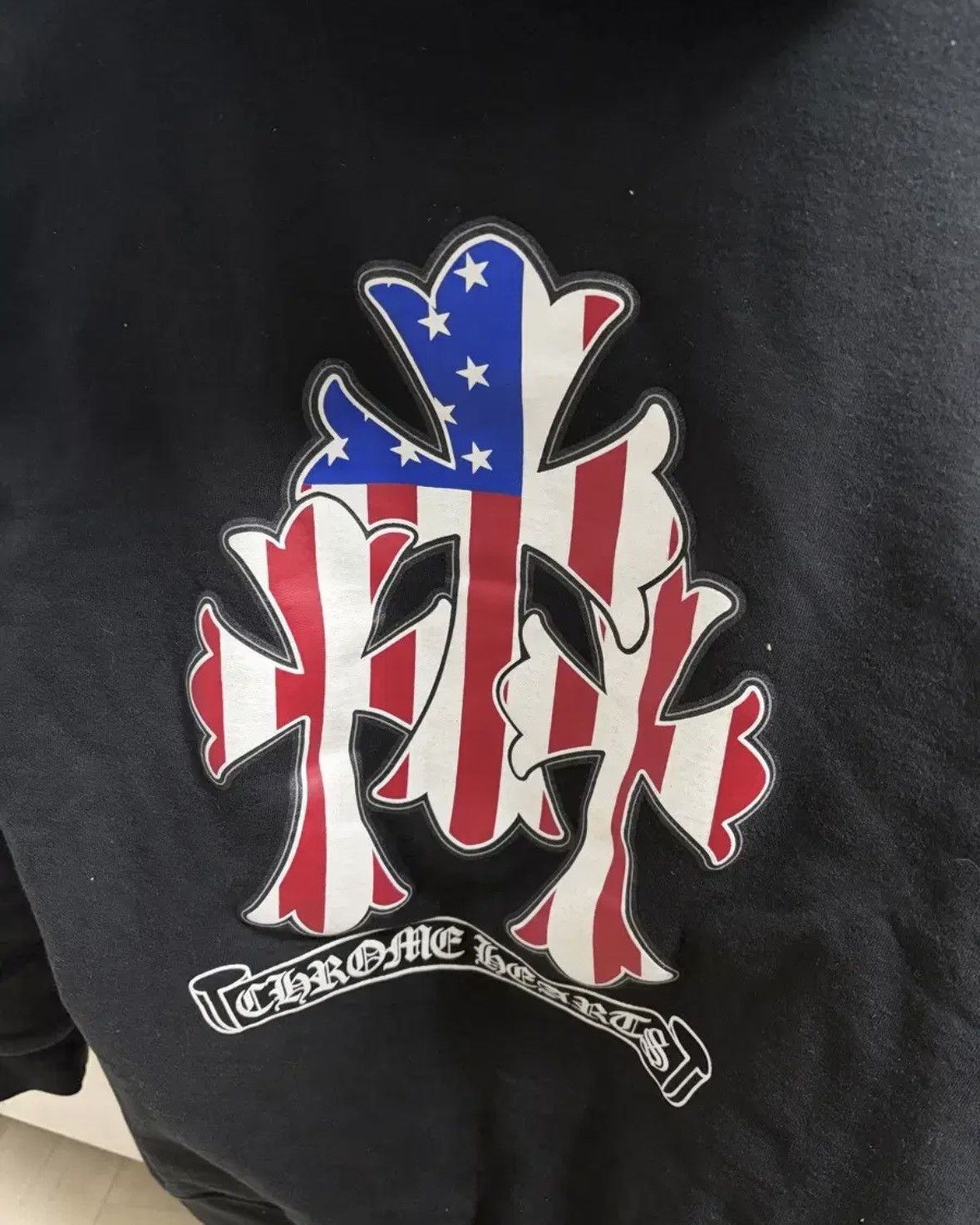 Chrome Hearts American Cross ZipUp Hoodie Size US L / EU 52-54 / 3 - 1 Thumbnail