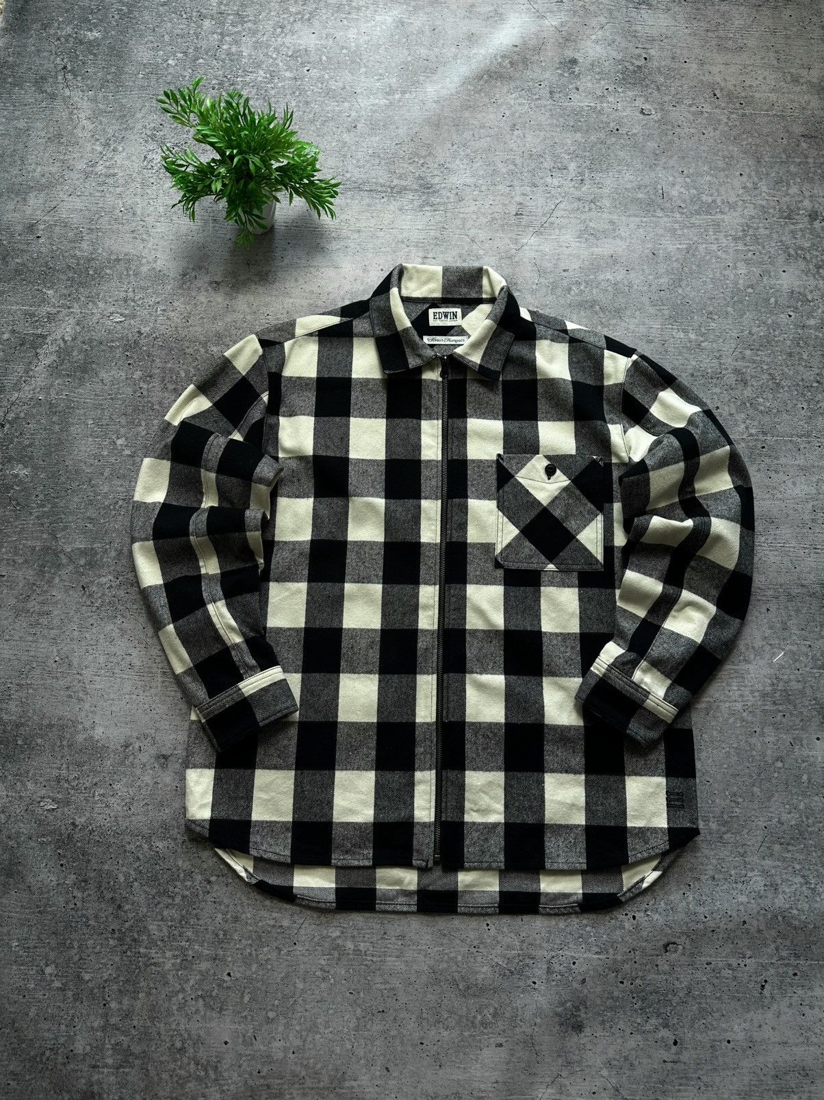 Edwin Edwin Wilson Zip Through Trucker Jacket Japanese Brand Shirt Size US M / EU 48-50 / 2 - 2 Thumbnail