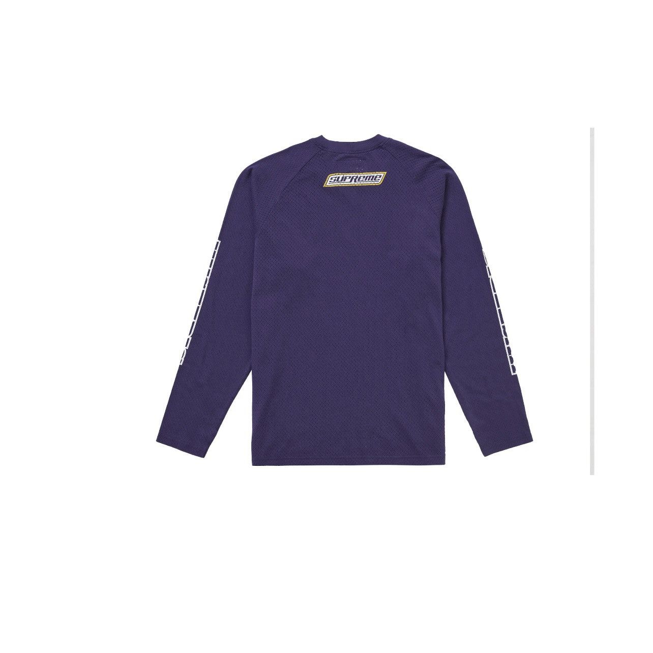 Hysteric Glamour × Supreme Supreme Hysteric Glamour Mesh L/S Top Purple Jersey Size: XL Size US XL / EU 56 / 4 - 2 Thumbnail