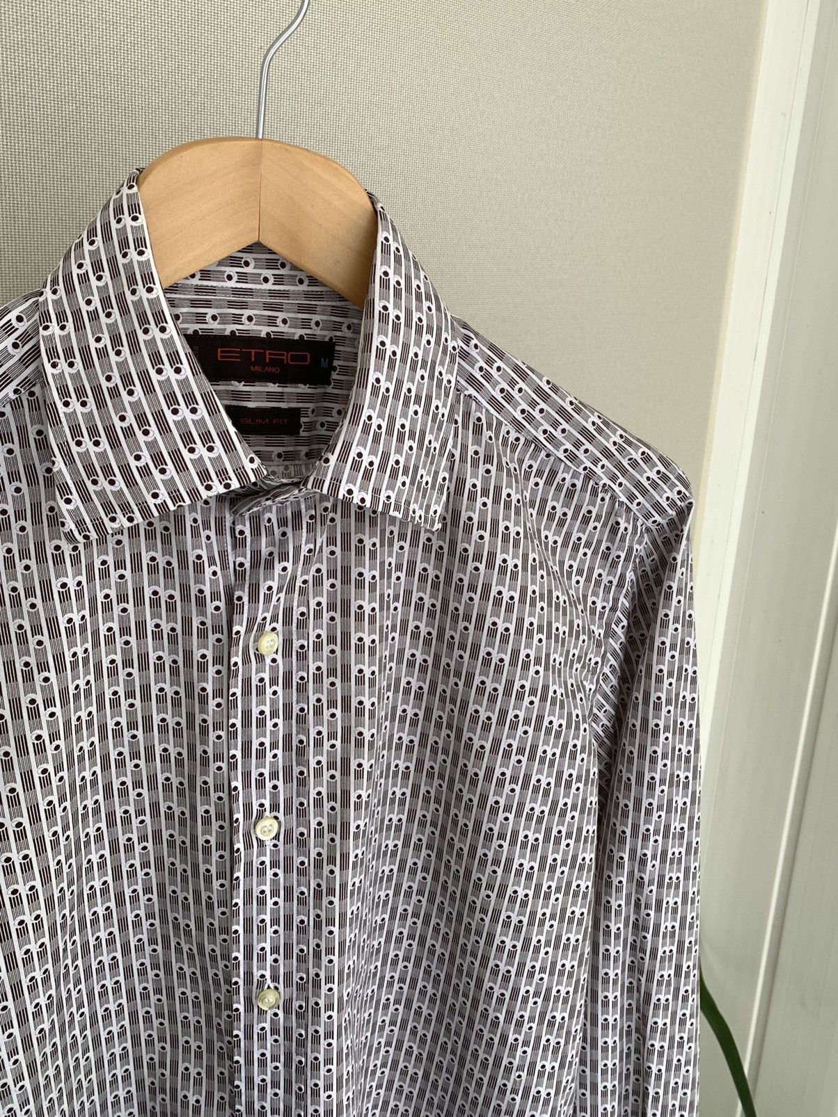 Etro Etro Milano Long Sleeve Button Shirt Size M Size US M / EU 48-50 / 2 - 3 Thumbnail
