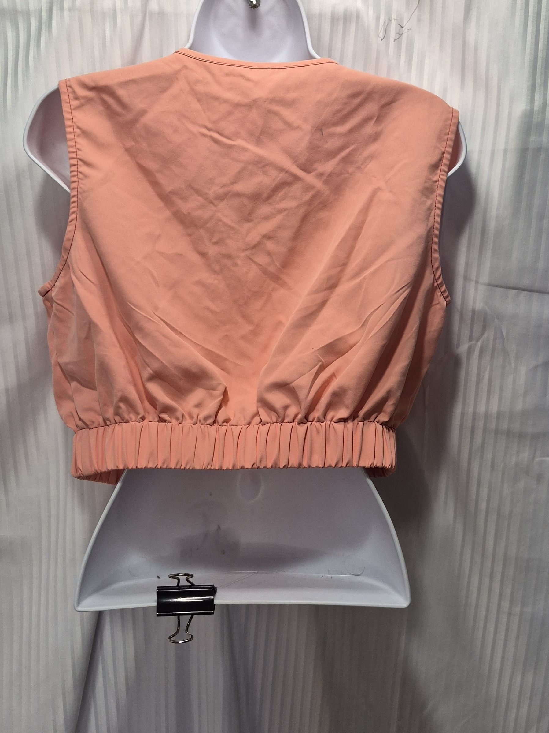 Other Sleeveless Zip Crop and Cargo Shorts Set - Pink Size Small Size S / US 4 / IT 40 - 5 Thumbnail
