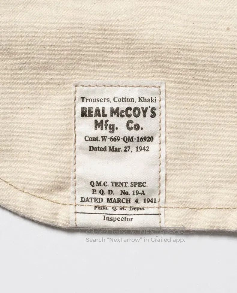 The Real McCoy's The Real McCoys Vintage cargo pants Size US 32 / EU 48 - 7 Thumbnail