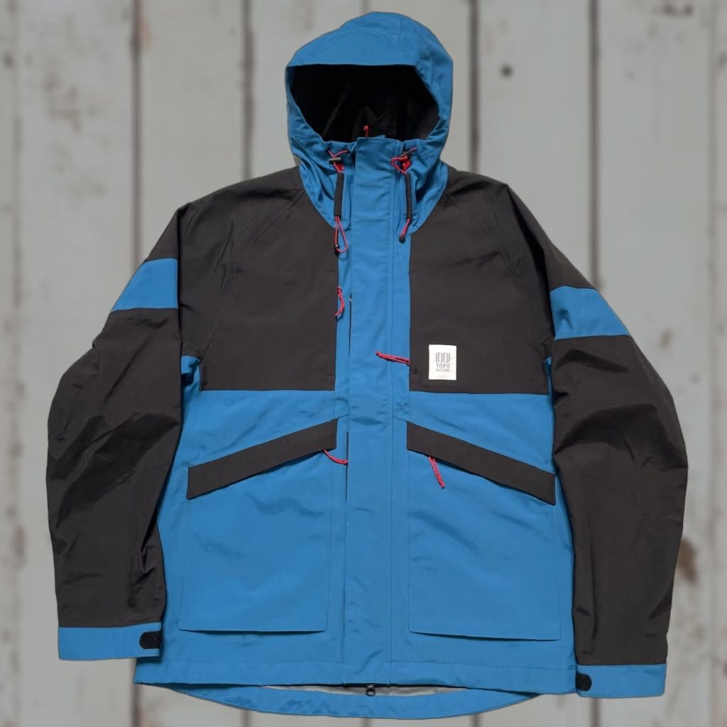 Topo Designs Topo Designs Mountain Parka Jacket M Men Hiking Nylon Multicolor Outdoor Trail Camp 90s City USA Mens Size US M / EU 48-50 / 2 - 1 Thumbnail