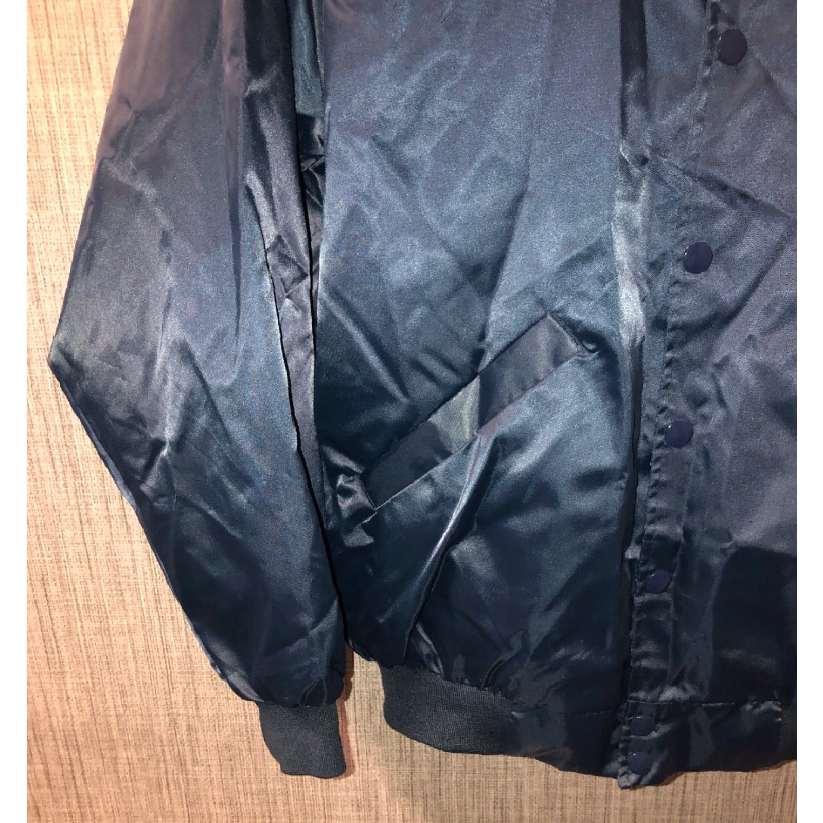 Vintage Vtg Cardinal Mens Blue Nylon Jacket Snap Button Size M Size US M / EU 48-50 / 2 - 4 Thumbnail