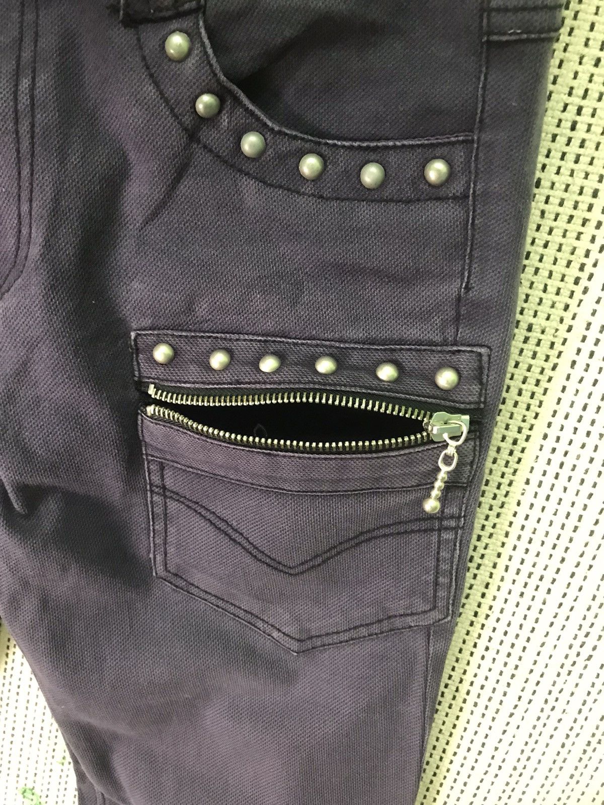 Japanese Brand JAPANESE BRAND‼️ PUNK ALGONQUINS SKINNY FIT Size 29" - 10 Thumbnail