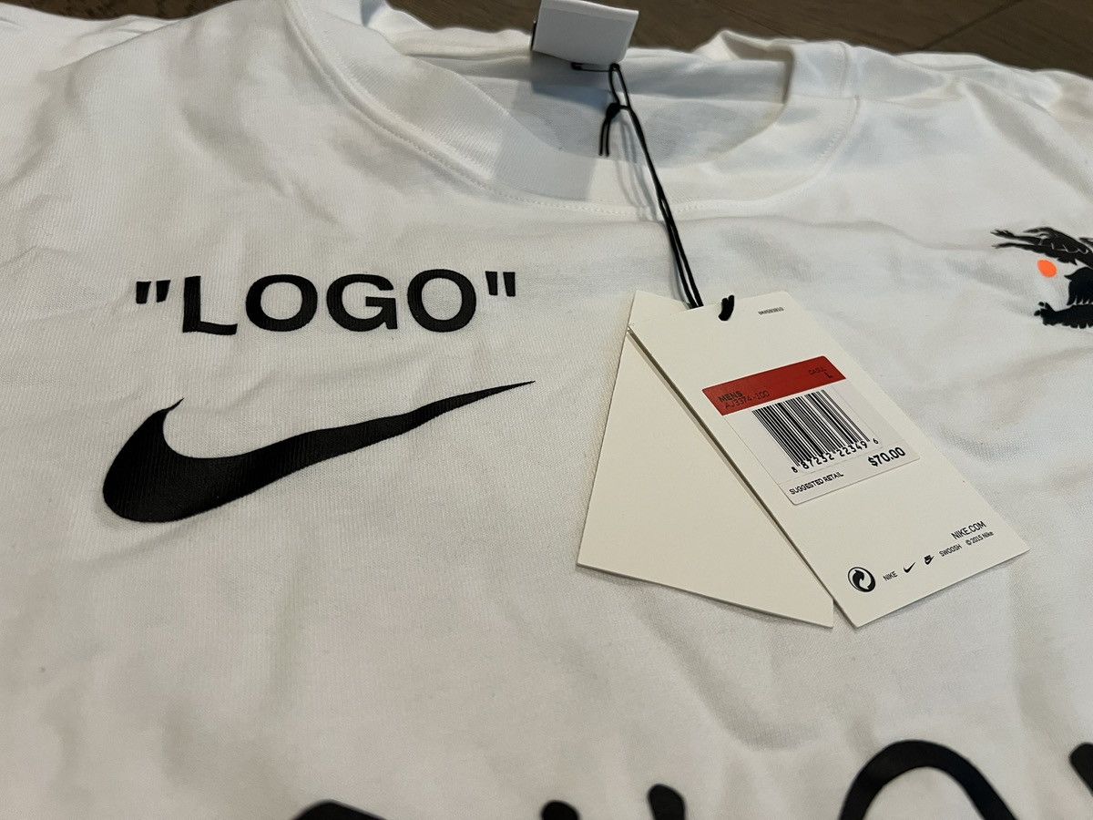 Nike × Off-White Nike x Off-White “Logo” Shirt White Large Size US L / EU 52-54 / 3 - 4 Thumbnail