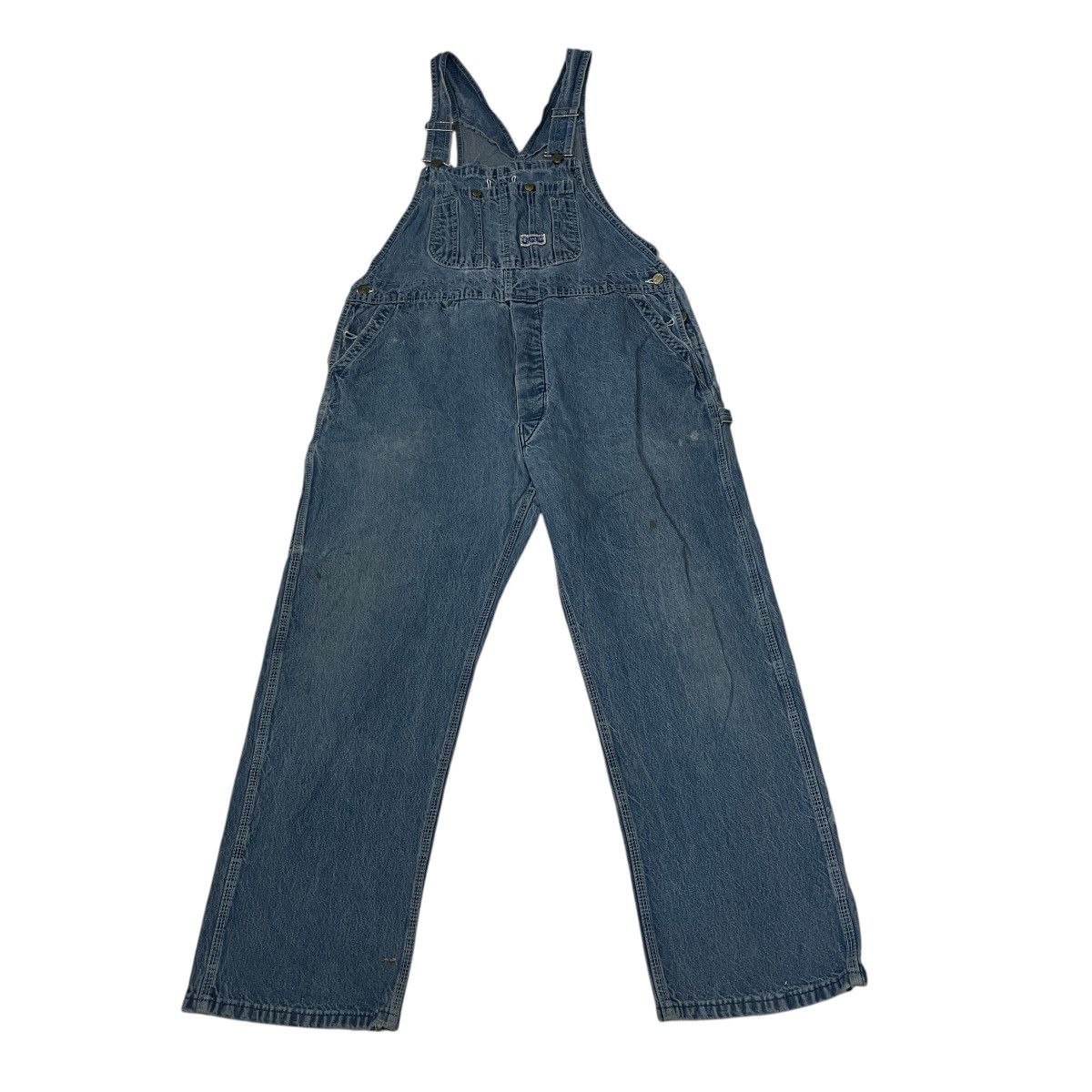 Japanese Brand Vintage Big Smith Denim Overall Size US 38 / EU 54 - 1 Thumbnail