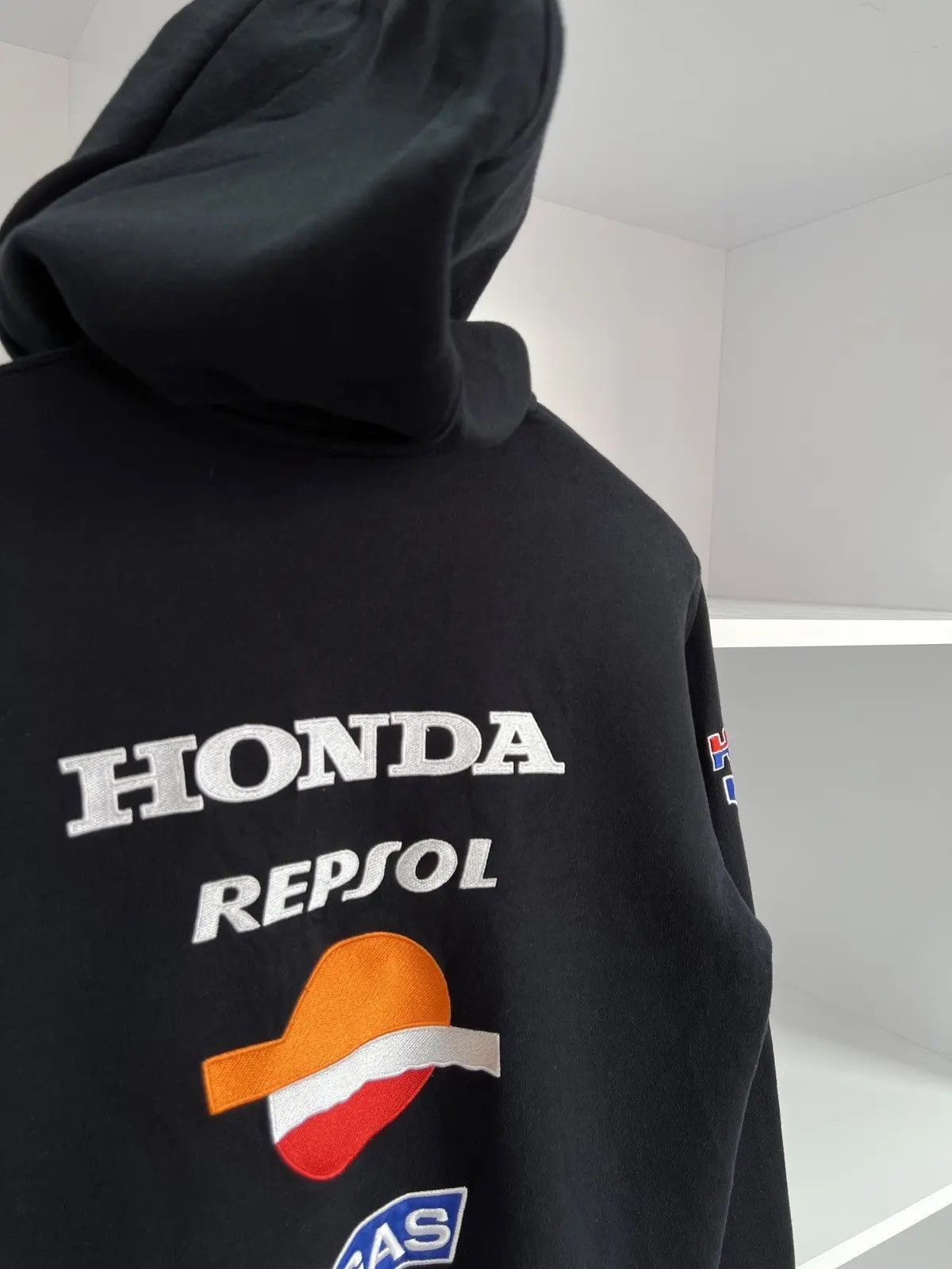 Honda × Vintage Vintage Vintage Racing Honda Repsol Big Logo Zip Hoodie Size US S / EU 44-46 / 1 - 10 Thumbnail