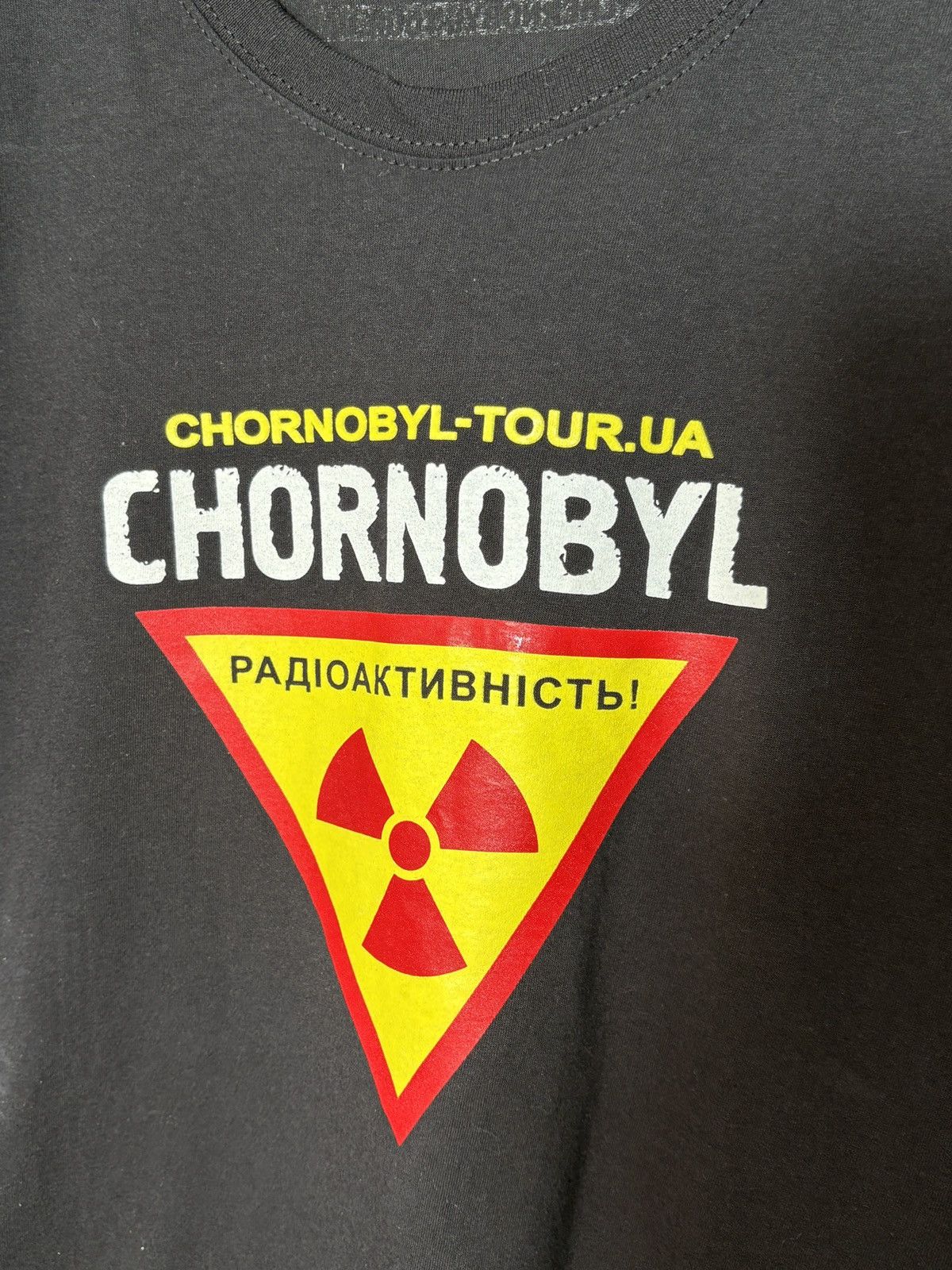 Japanese Brand Vintage Chernobyl tour tee Horror t shirt Apocalypse Tee Size US M / EU 48-50 / 2 - 2 Thumbnail