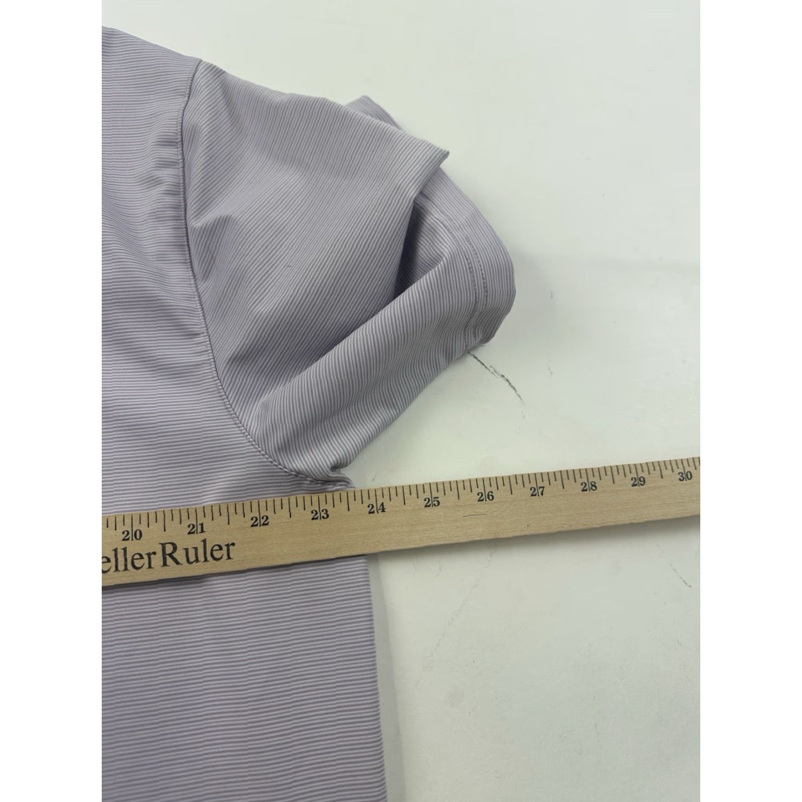 Vintage Greg Norman Shirt Mens XL Purple Striped Short Sleeve Polo Play Dry Golf ML75 Size US XL / EU 56 / 4 - 7 Thumbnail