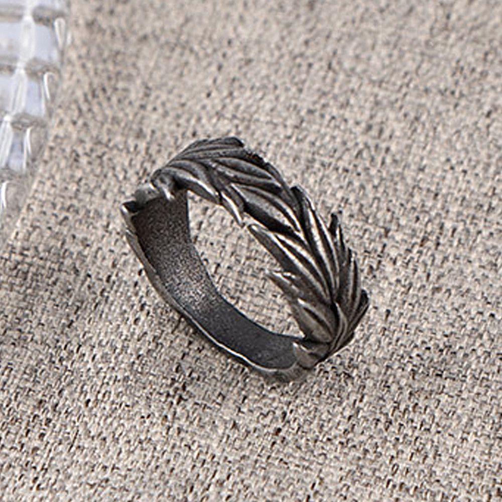 Jewelry Creative Ears of Wheat Ring Size ONE SIZE - 1 Thumbnail