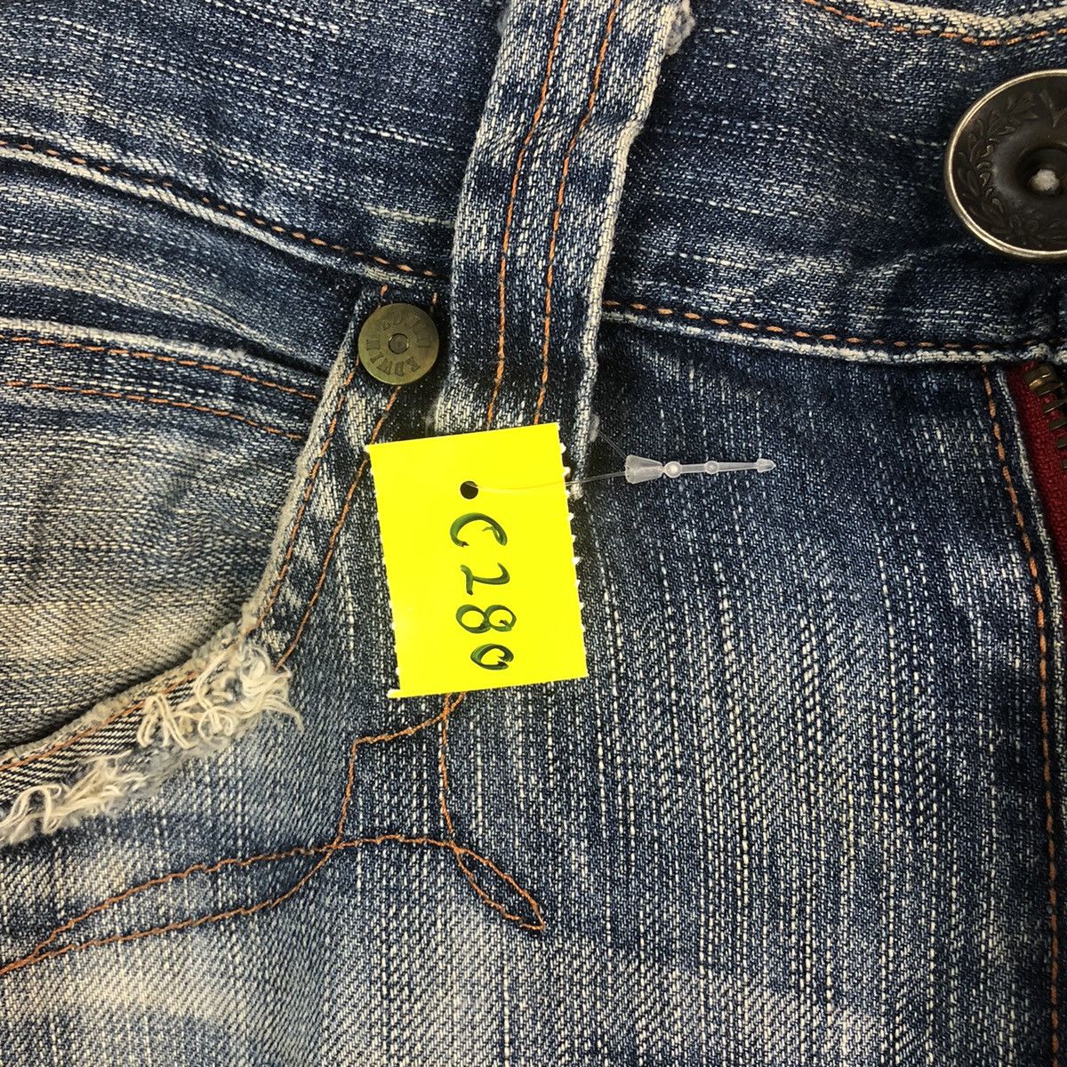 DL Edwin Blue Denim Pants #C280
