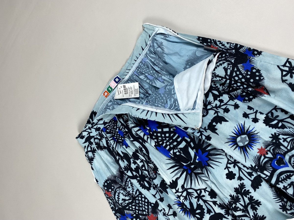 MSGM MSGM ladies overprinted viscose skirt size 40 / L Size 27" / US 4 / IT 40 - 13 Thumbnail