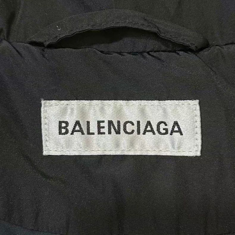 Balenciaga Balenciaga size 34 Buckle Logo Cotton Coat Size S / US 4 / IT 40 - 5 Thumbnail