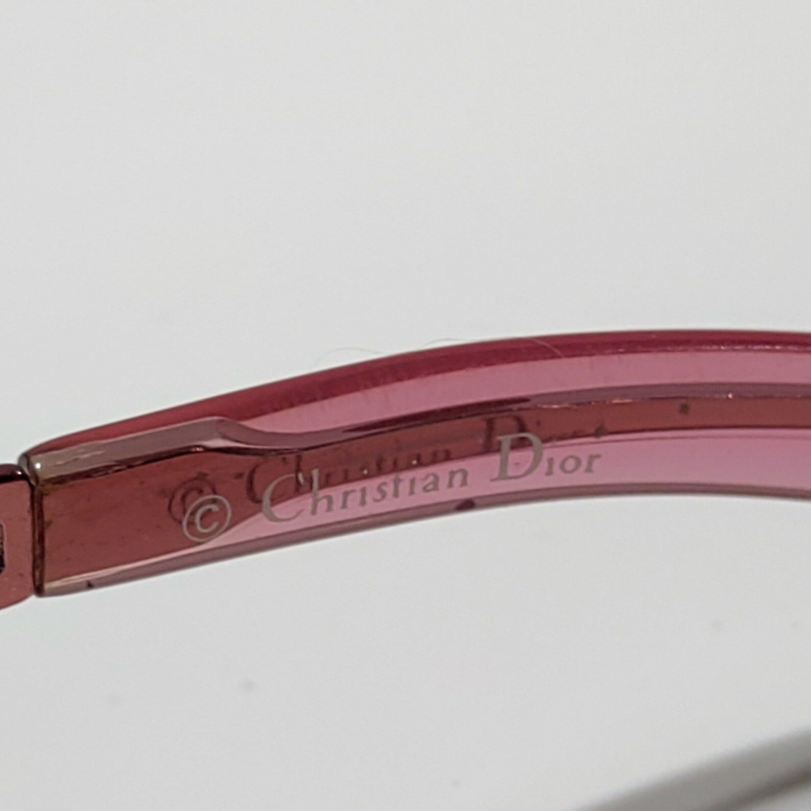 Dior Dior Sunglasses Trailer Parc 2001 Pink Ski Mask Bike Vintage Size ONE SIZE - 6 Thumbnail