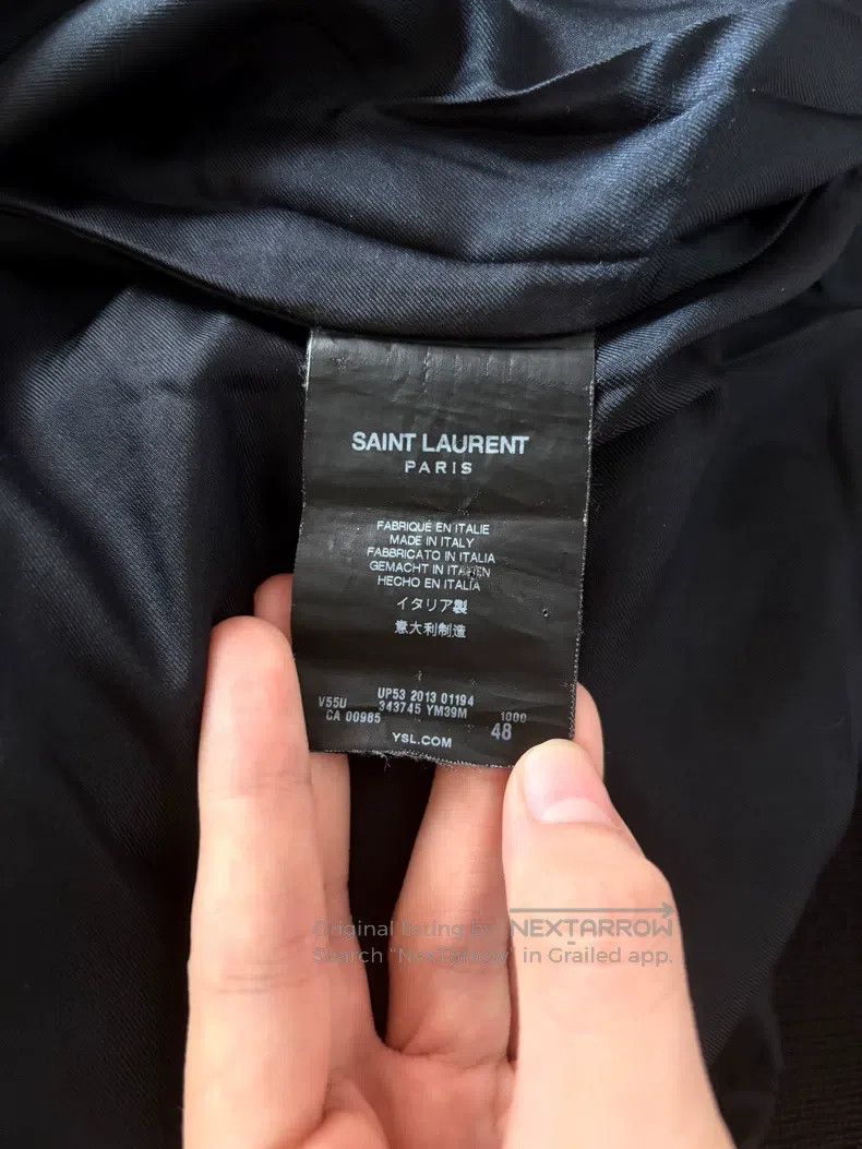 Saint Laurent Paris Saint Laurent Paris First-year black leather and shearling Size US M / EU 48-50 / 2 - 5 Thumbnail