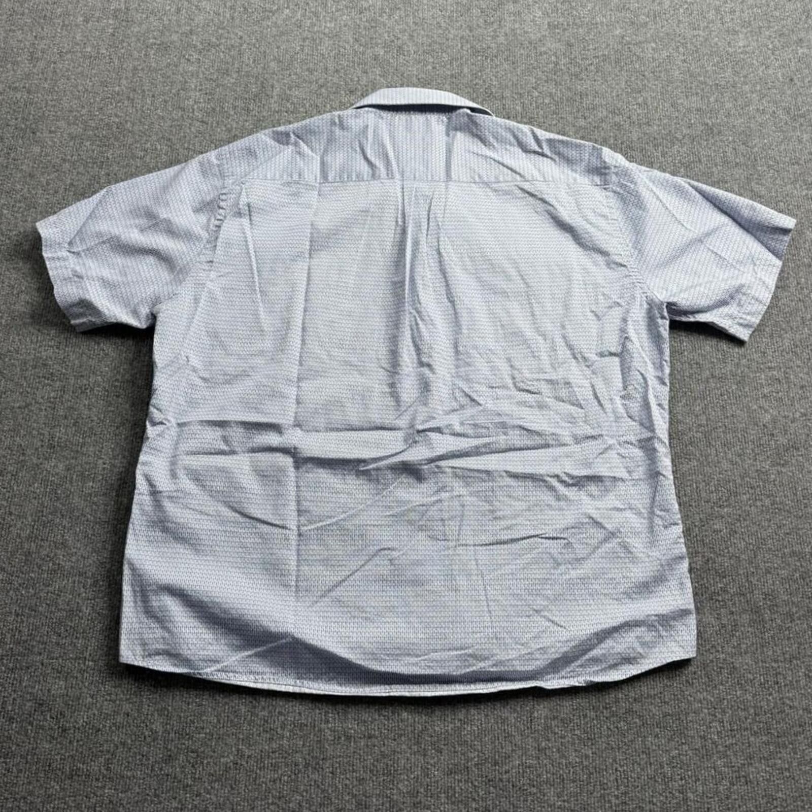 Peter Millar Peter Millar Cotton Short Sleeve Button-Up Polo Shirt XL Size US XL / EU 56 / 4 - 2 Thumbnail