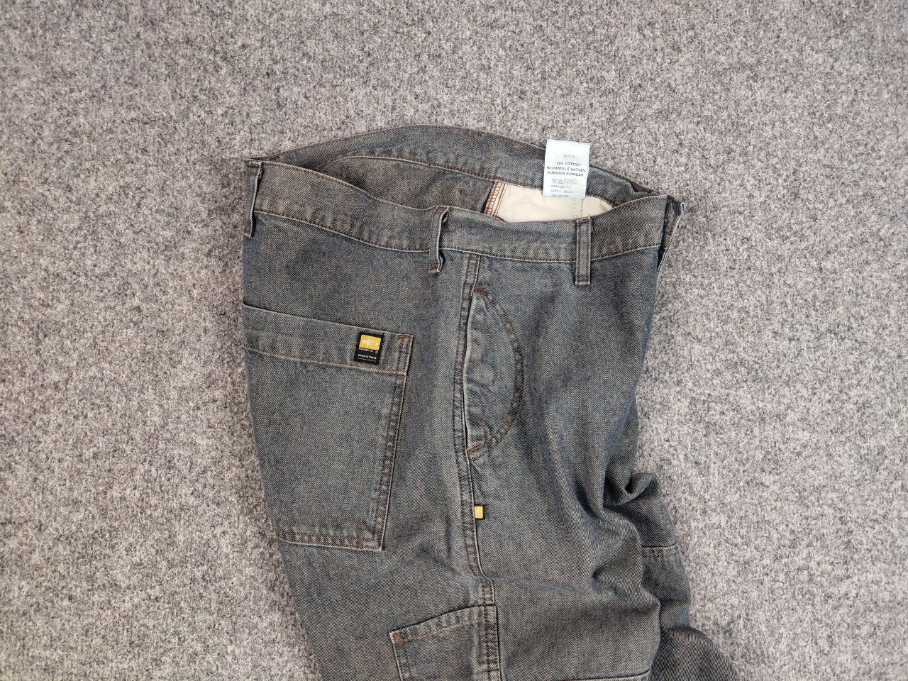 Vintage Vintage 90's Big star products Blue Denim Jeans Y2K Style Size US 33 - 14 Thumbnail