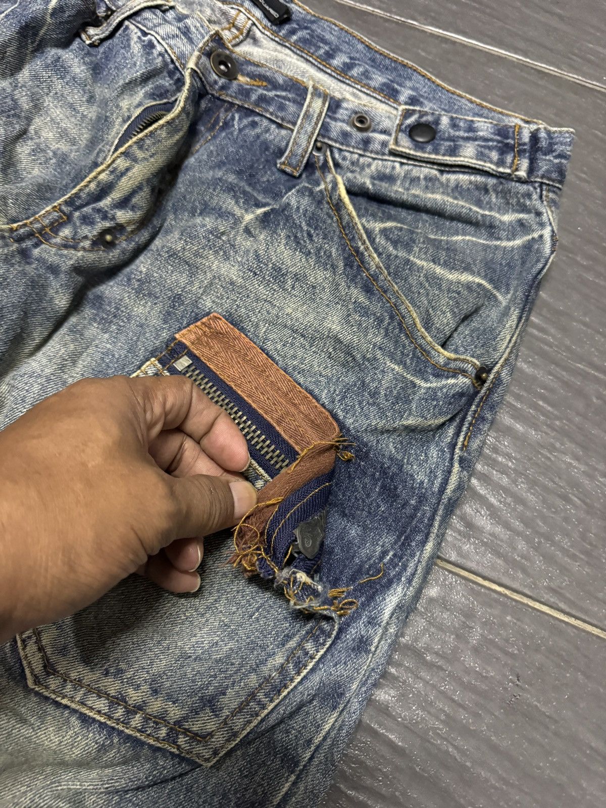 Japanese Brand M2squared jeans Size US 32 / EU 48 - 3 Thumbnail