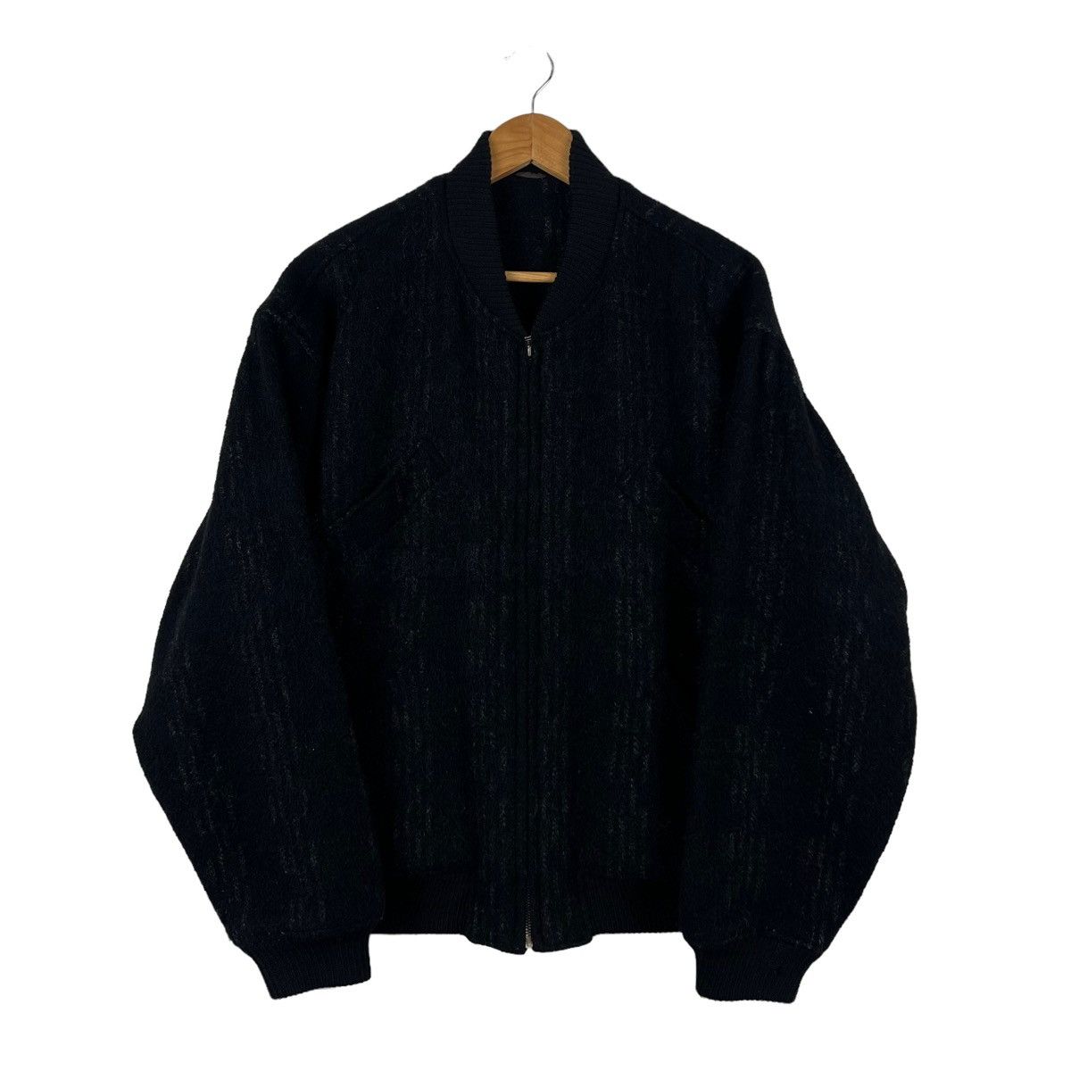 Comme des Garcons 🔥1980’s VINTAGE HOMME COMME DES GARCONS WOOL BOMBER JACKET Size US M / EU 48-50 / 2 - 4 Thumbnail