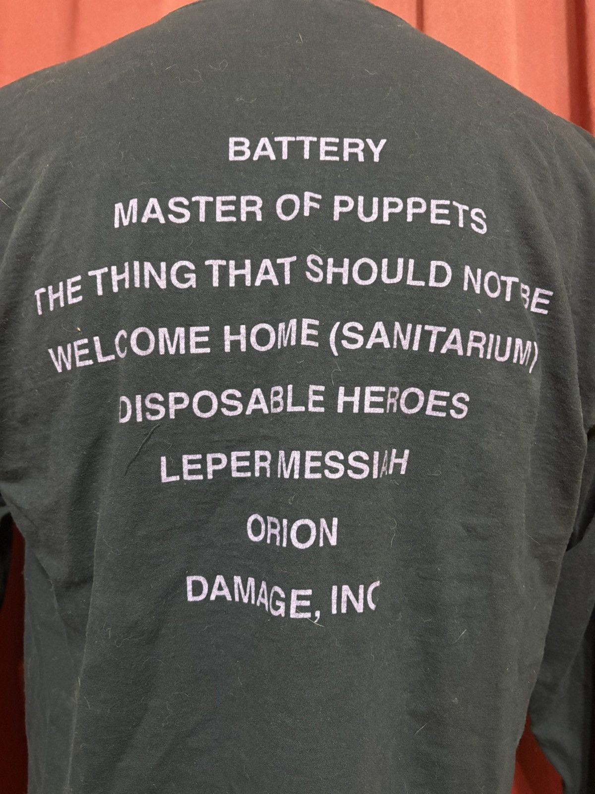 Band Tees Vintage Metallica Master of Puppets Long Sleeve Shirt Size US XL / EU 56 / 4 - 3 Thumbnail