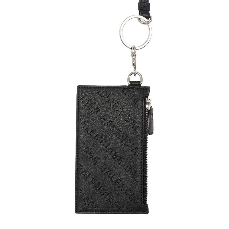 Balenciaga o1bcso1str1124 Size: OS / Cash Card Case On Keychain Balck Size ONE SIZE - 1 Thumbnail